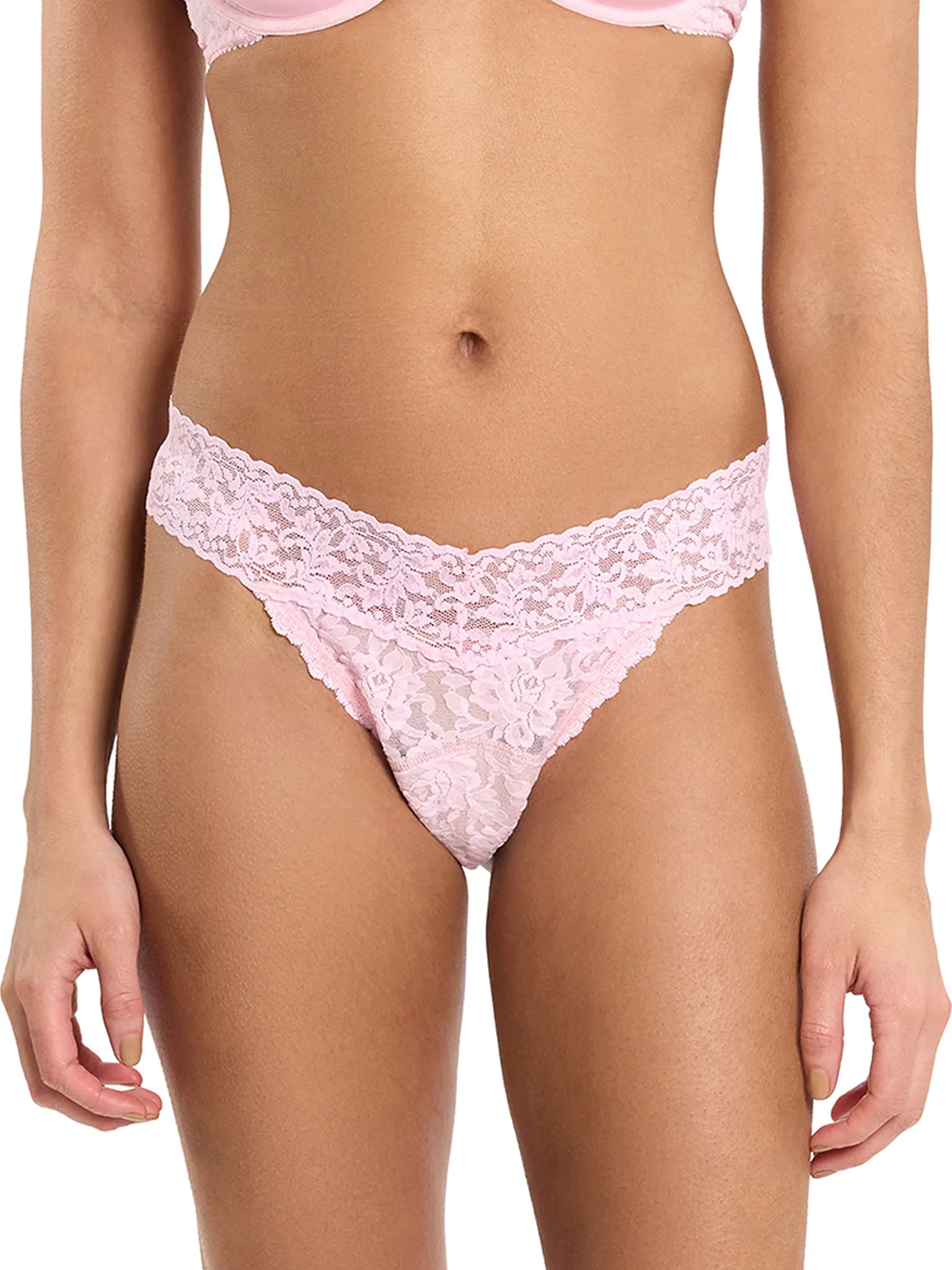 Signature Lace® Leakproof Original Rise Thong sold by Hanky Panky