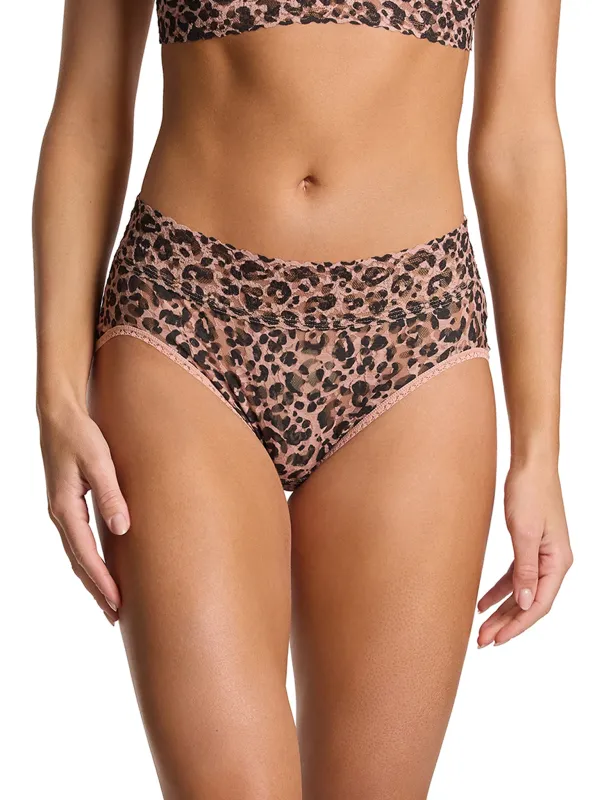 Printed Signature Lace® French Brief Walk On The Wild Side Black Friday Sale sold by Hanky Panky