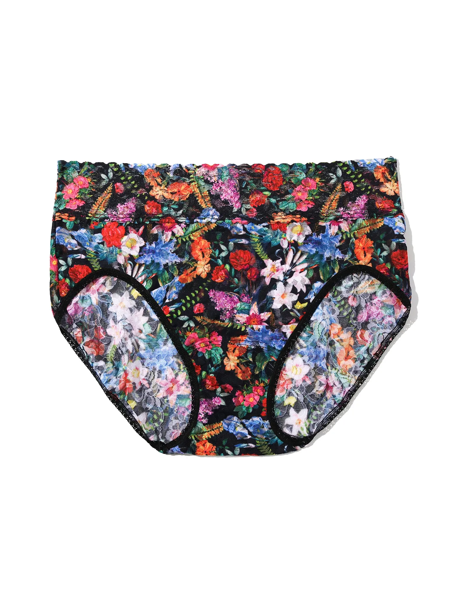 Printed Signature Lace® French Brief Hypnotic Black Black Friday Sale sold by Hanky Panky product image thumbnail 3