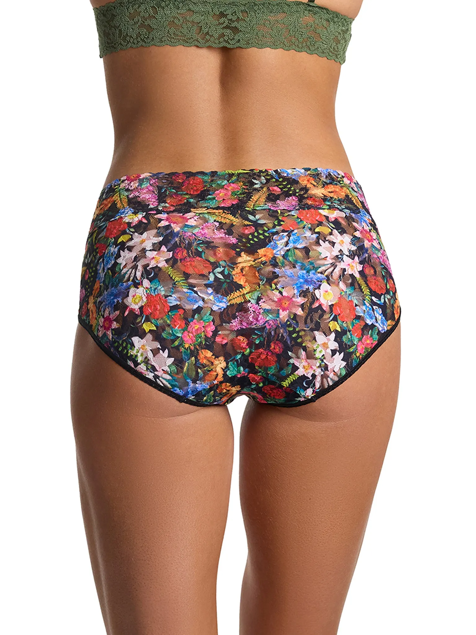 Printed Signature Lace® French Brief Hypnotic Black Black Friday Sale sold by Hanky Panky product image thumbnail 2