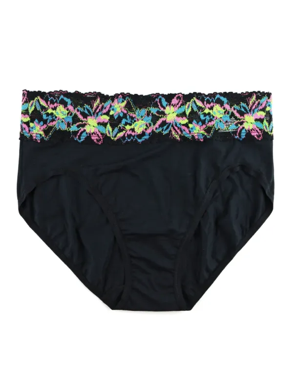 Supima® Cotton French Brief with Contrast Trim Sale sold by Hanky Panky