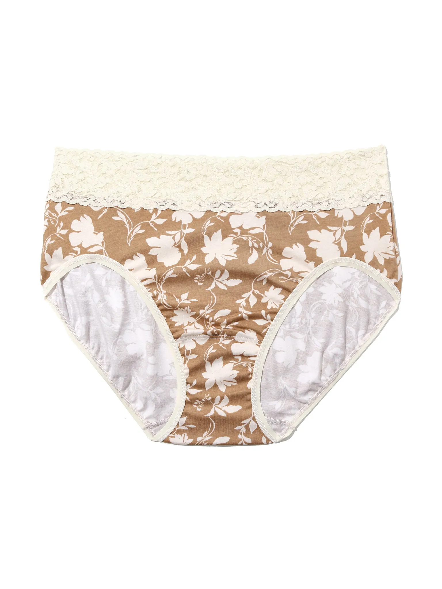 Supima® Cotton Printed French Brief Delicate Shadows Sale sold by Hanky Panky product image thumbnail 5