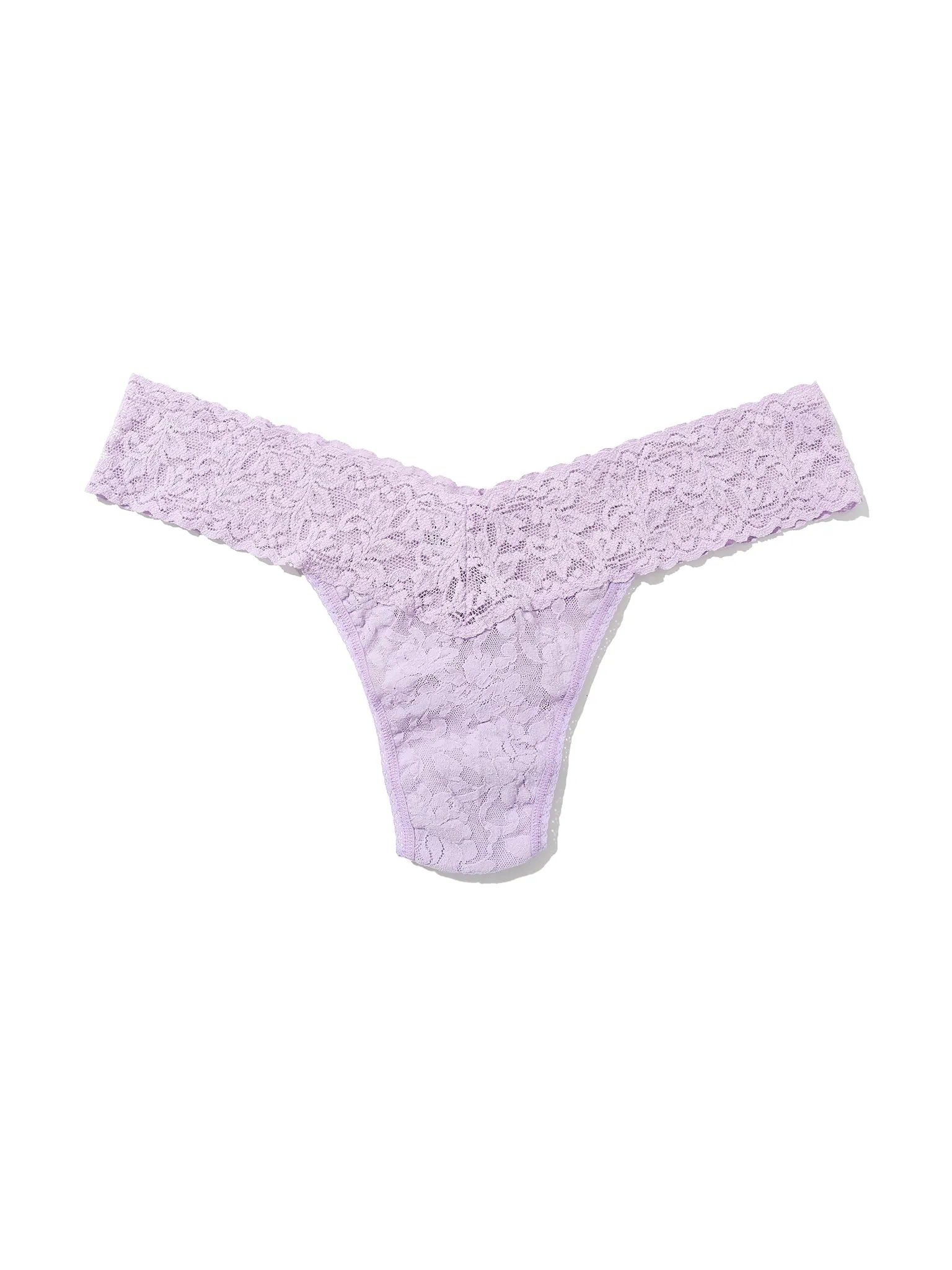 4911® Signature Lace® Low Rise Thong Lavender Fields Purple sold by Hanky Panky product image thumbnail 4