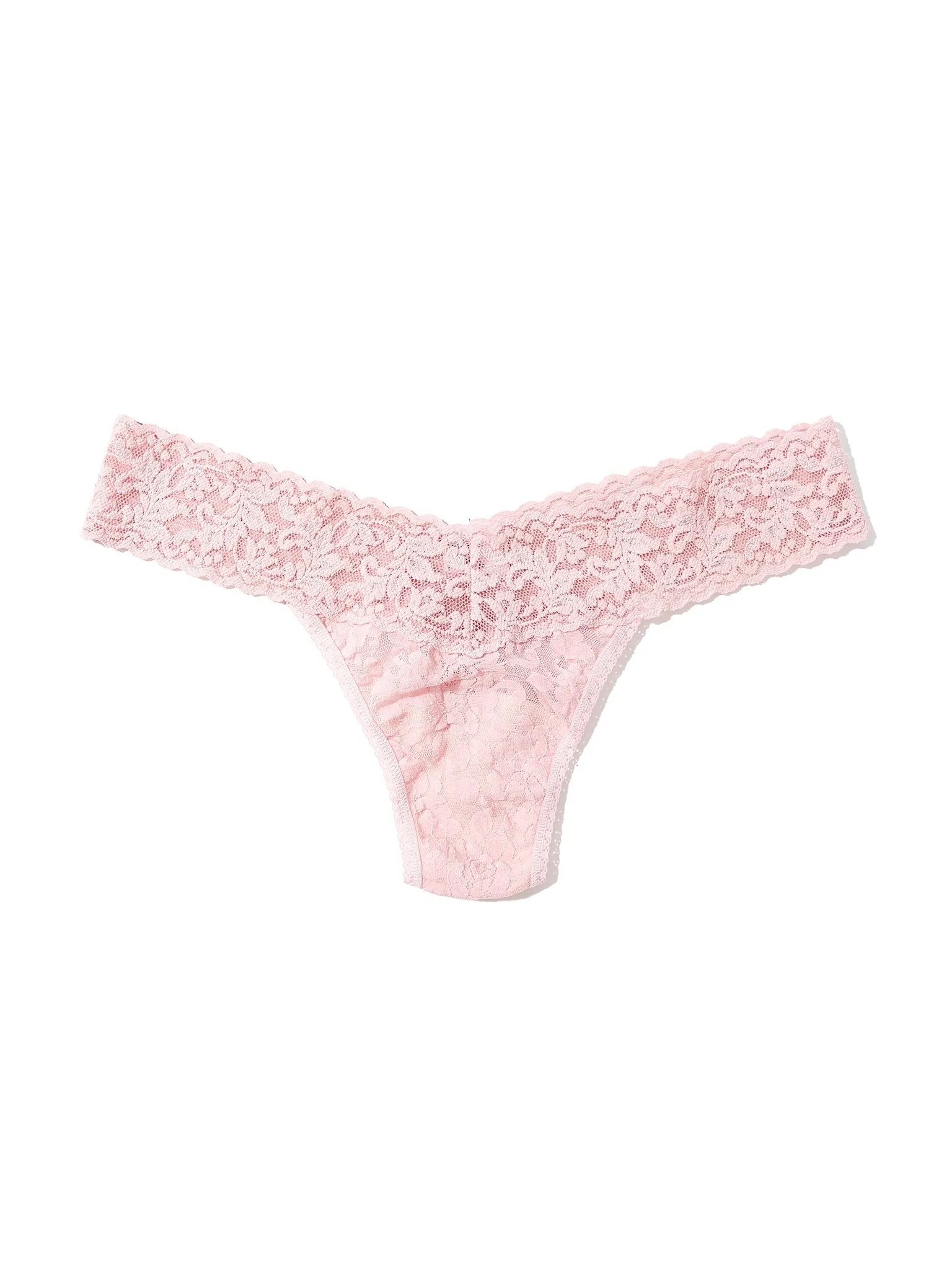 4911® Signature Lace® Low Rise Thong Blushing Rose sold by Hanky Panky product image thumbnail 4