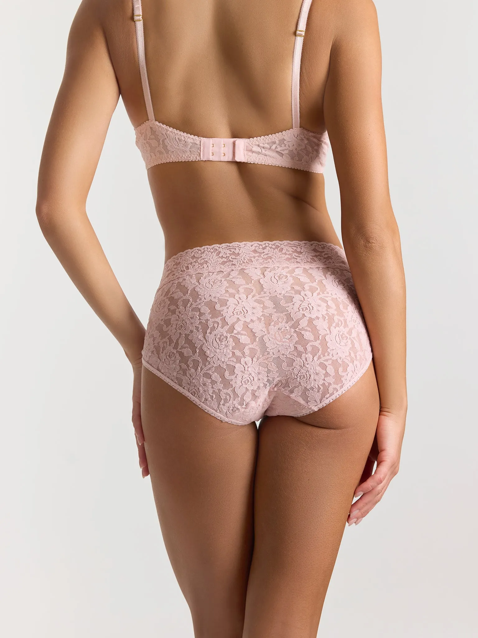 Signature Lace® French Brief Blushing Rose sold by Hanky Panky product image thumbnail 2