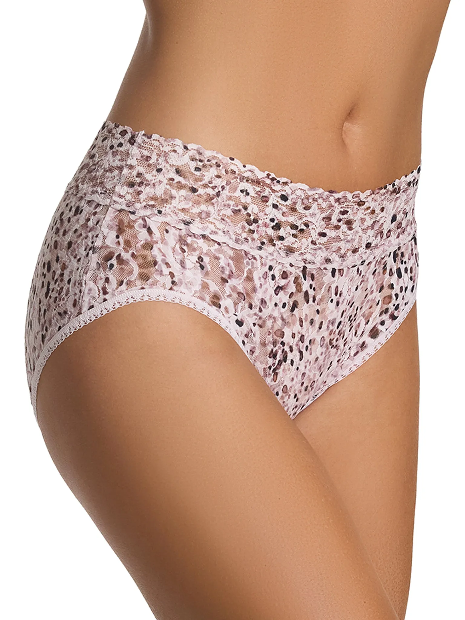 Printed Signature Lace® French Brief Unconventional White sold by Hanky Panky product image thumbnail 4