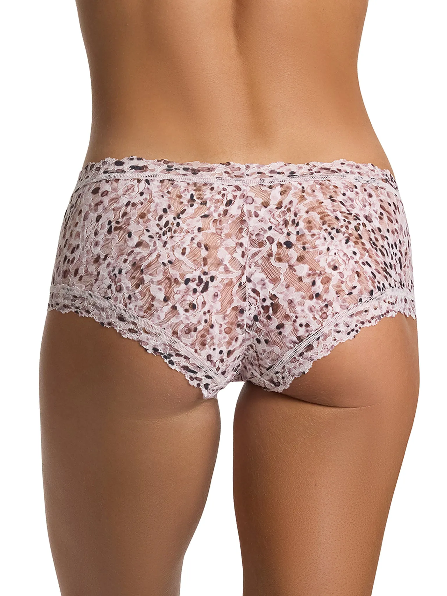 Printed Signature Lace® Boyshort Unconventional White Black Friday Sale sold by Hanky Panky product image thumbnail 2