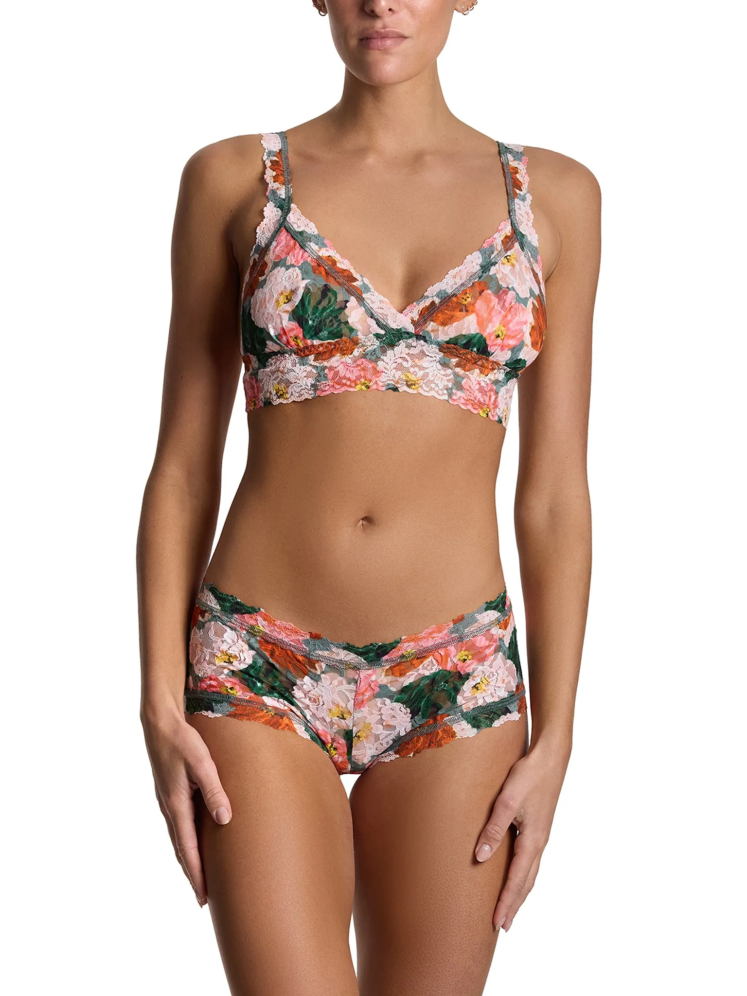 Printed Signature Lace® Boyshort Paint Me Like Black Friday Sale sold by Hanky Panky product image thumbnail 3