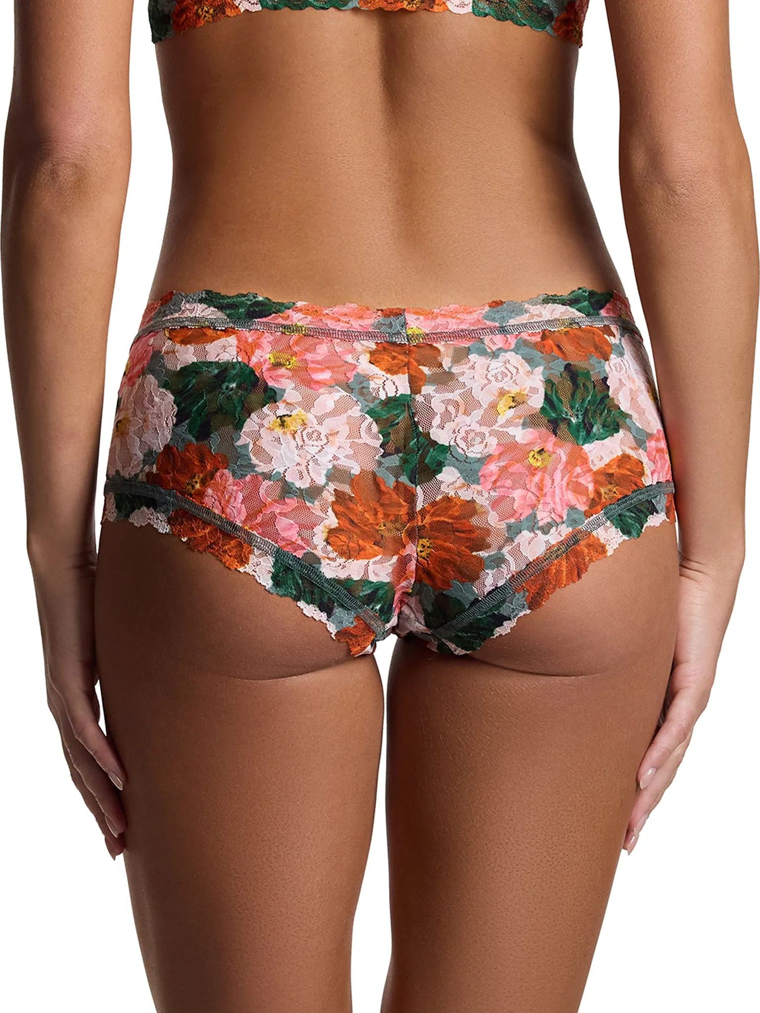 Printed Signature Lace® Boyshort Paint Me Like Black Friday Sale sold by Hanky Panky product image thumbnail 2