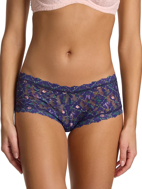 Printed Signature Lace® Boyshort Everlasting sold by Hanky Panky