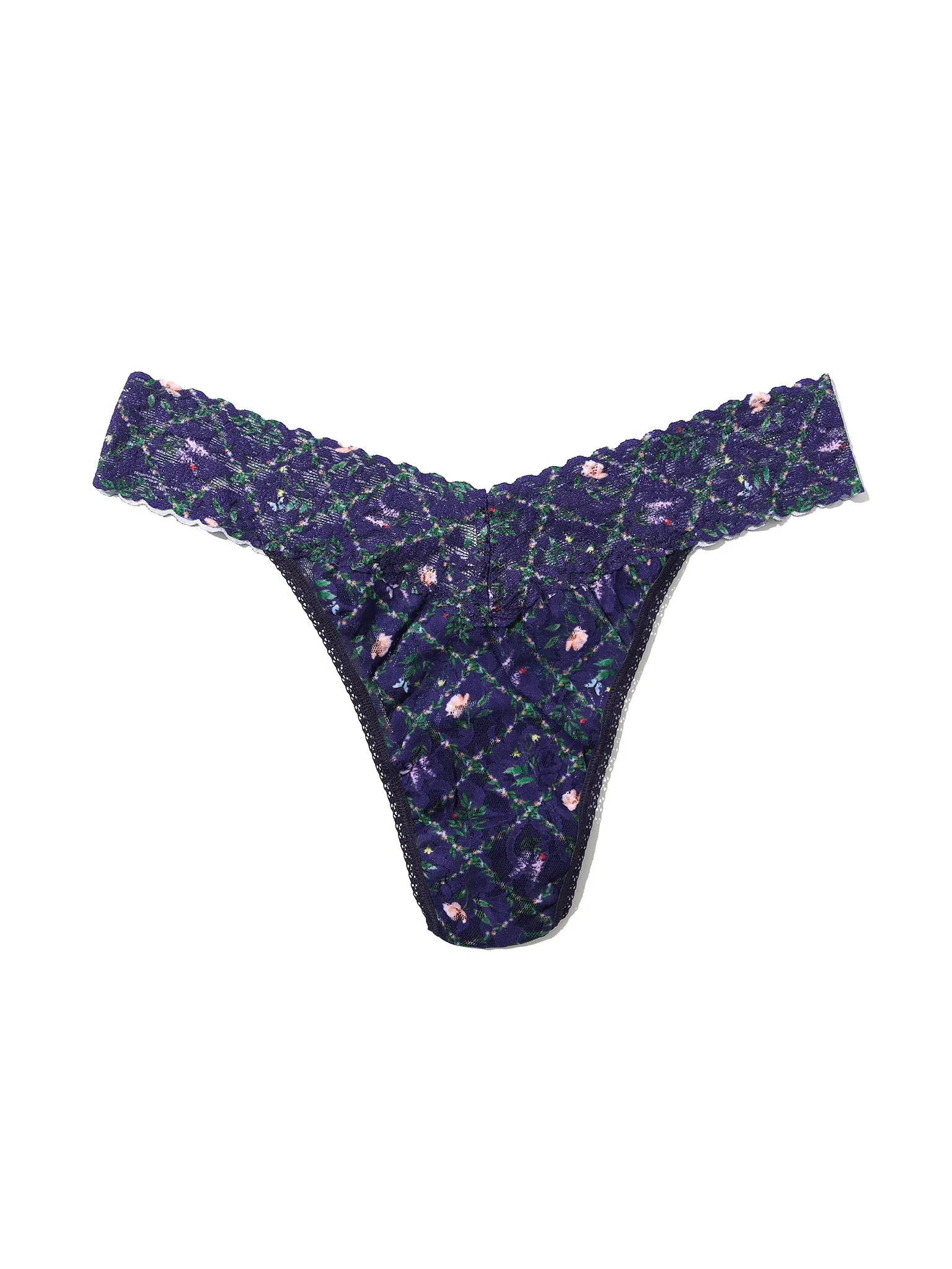 Printed Signature Lace® Original Rise Thong Everlasting Sale sold by Hanky Panky product image thumbnail 4