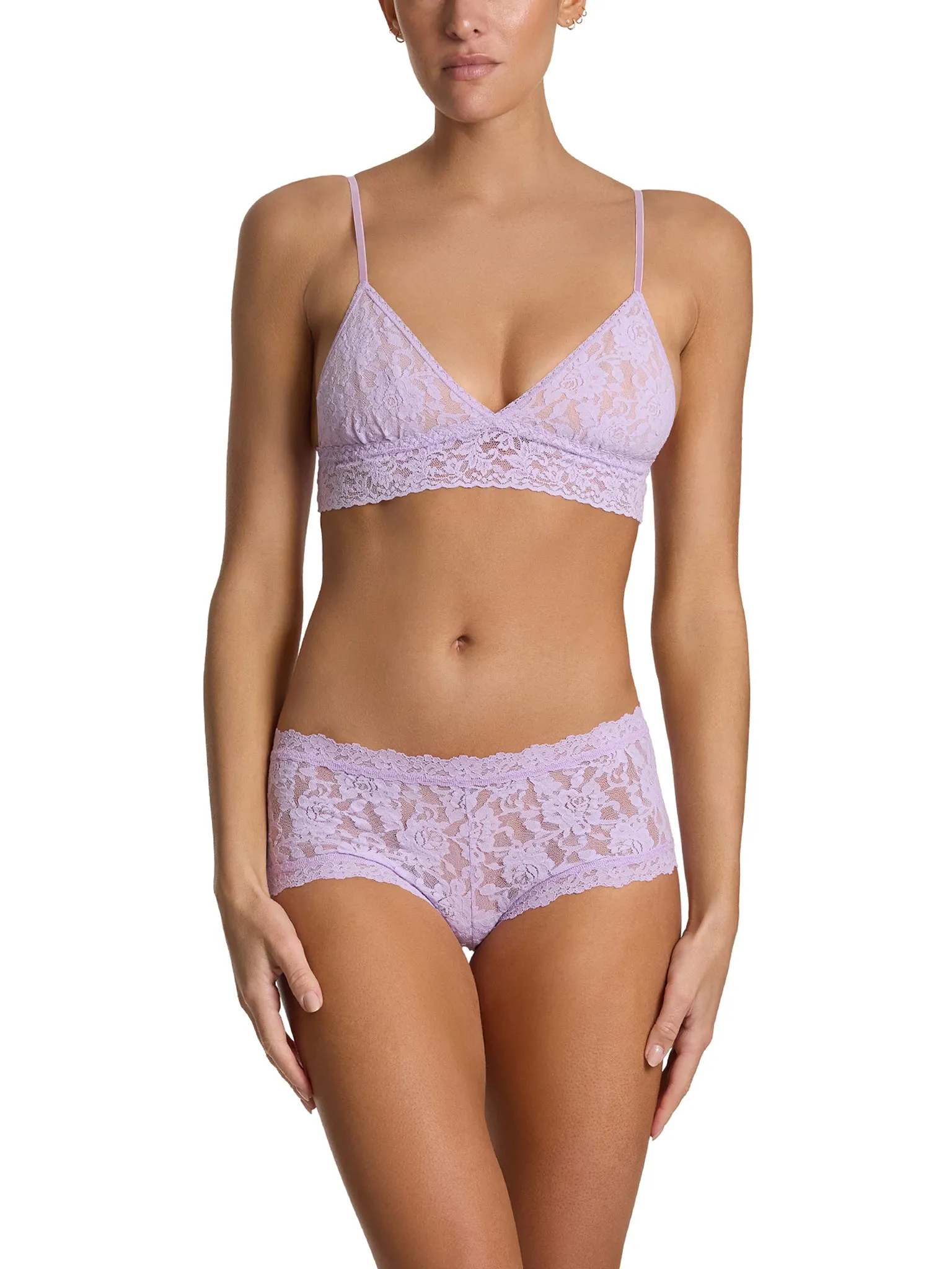 Signature Lace® Boyshort Lavender Fields Purple sold by Hanky Panky product image thumbnail 4