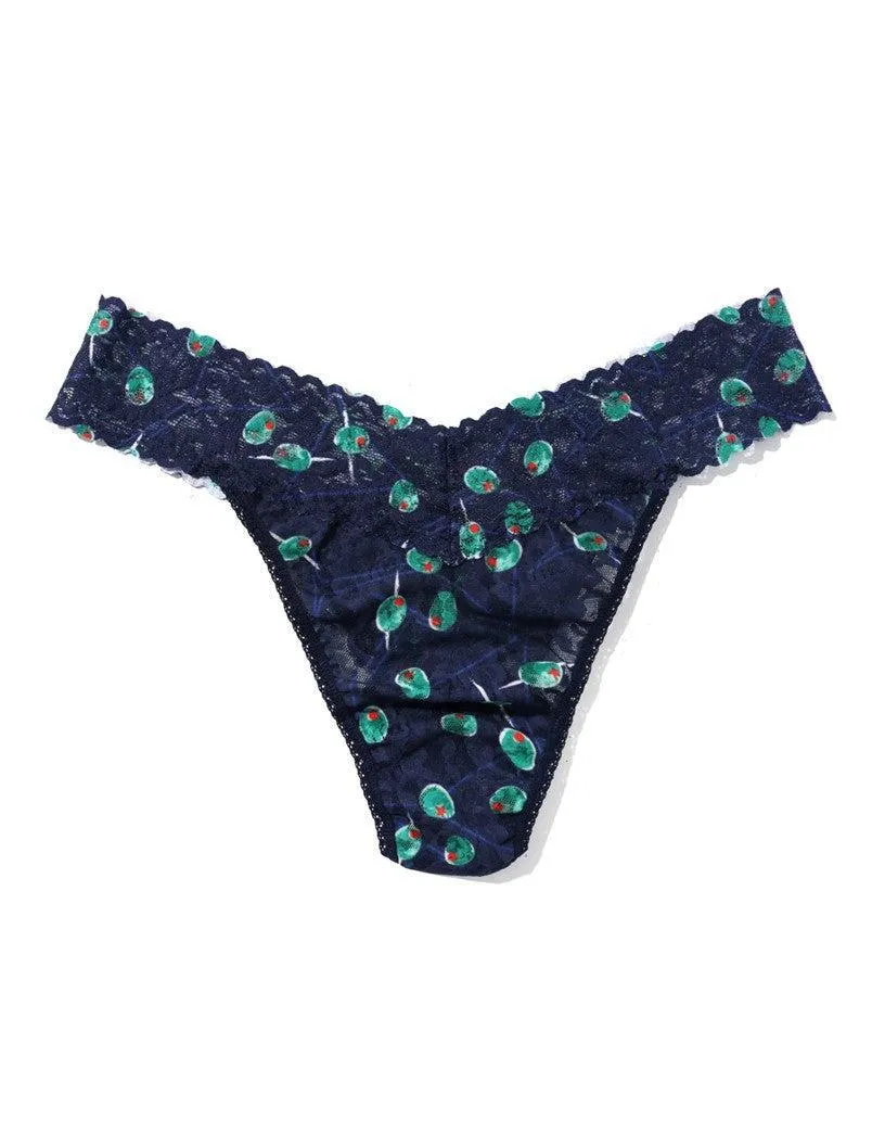 Signature Lace® Original Rise Thong and Saxx Super Soft Vibe Boxer Brief Olive You Sale sold by Hanky Panky product image thumbnail 2