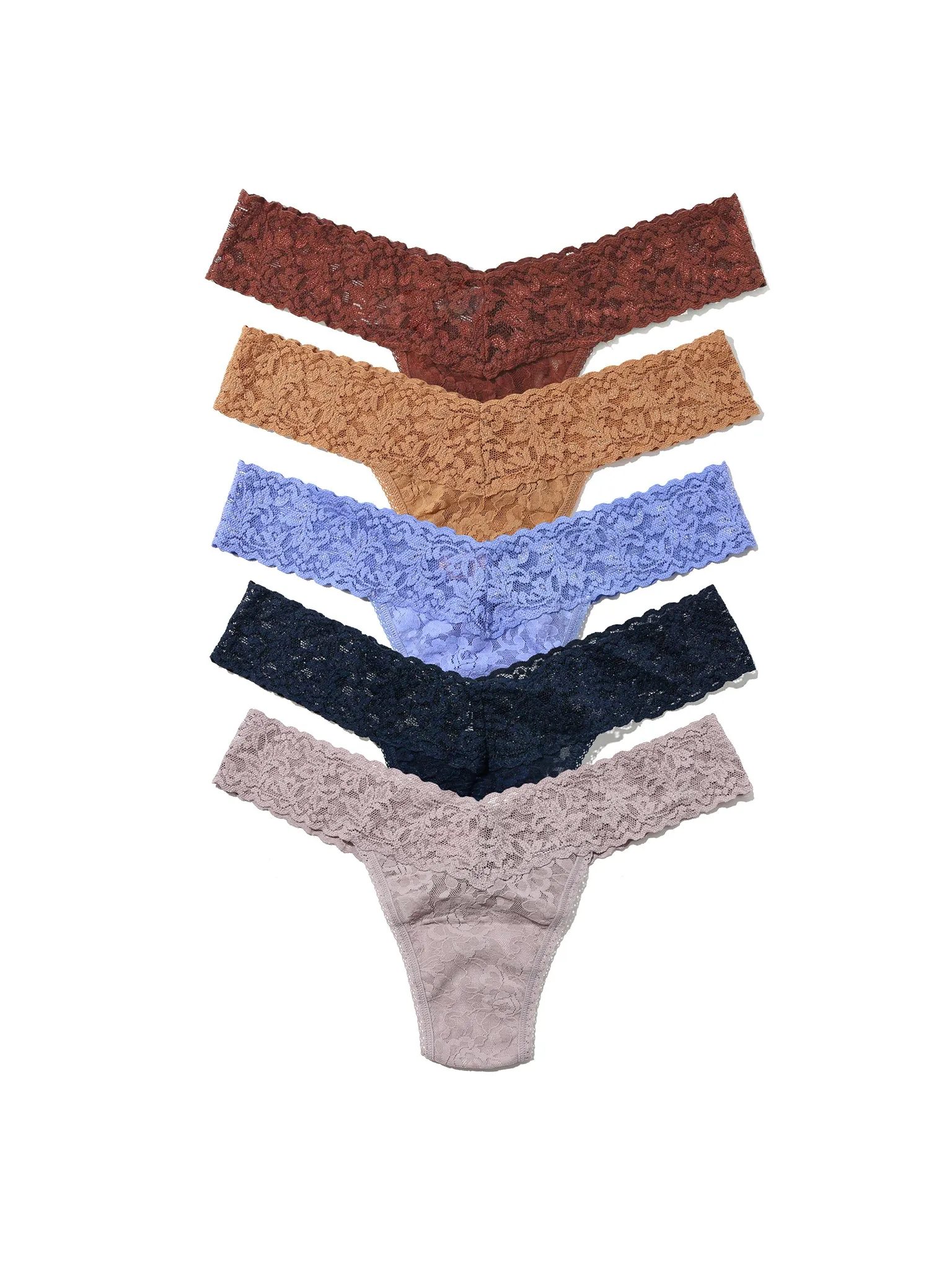 4911® Signature Lace® Low Rise Thong Holiday 5 Pack Cracker sold by Hanky Panky product image thumbnail 2