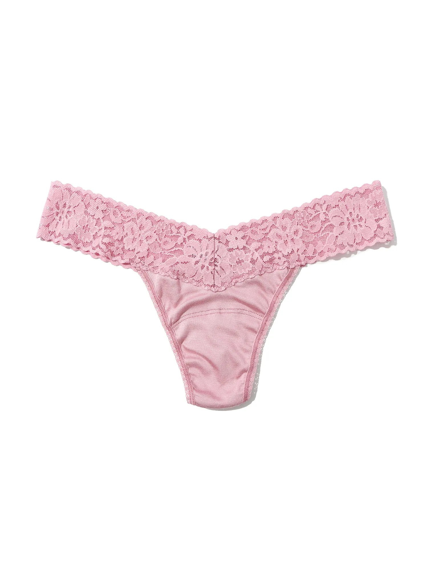 DreamEase™ Low Rise Thong Lavender Tea Pink sold by Hanky Panky product image thumbnail 3
