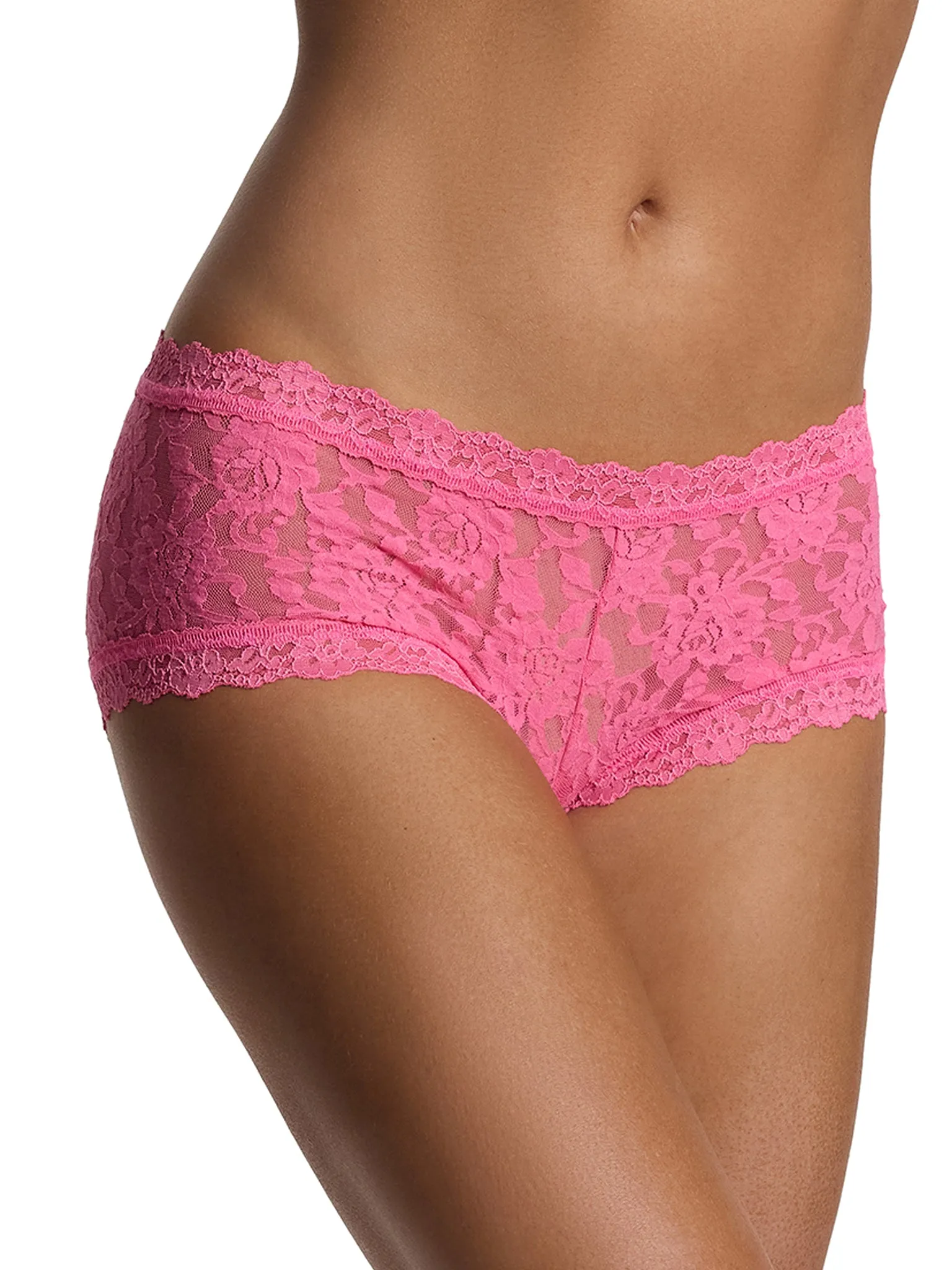 Signature Lace® Boyshort Amused Pink sold by Hanky Panky product image thumbnail 3