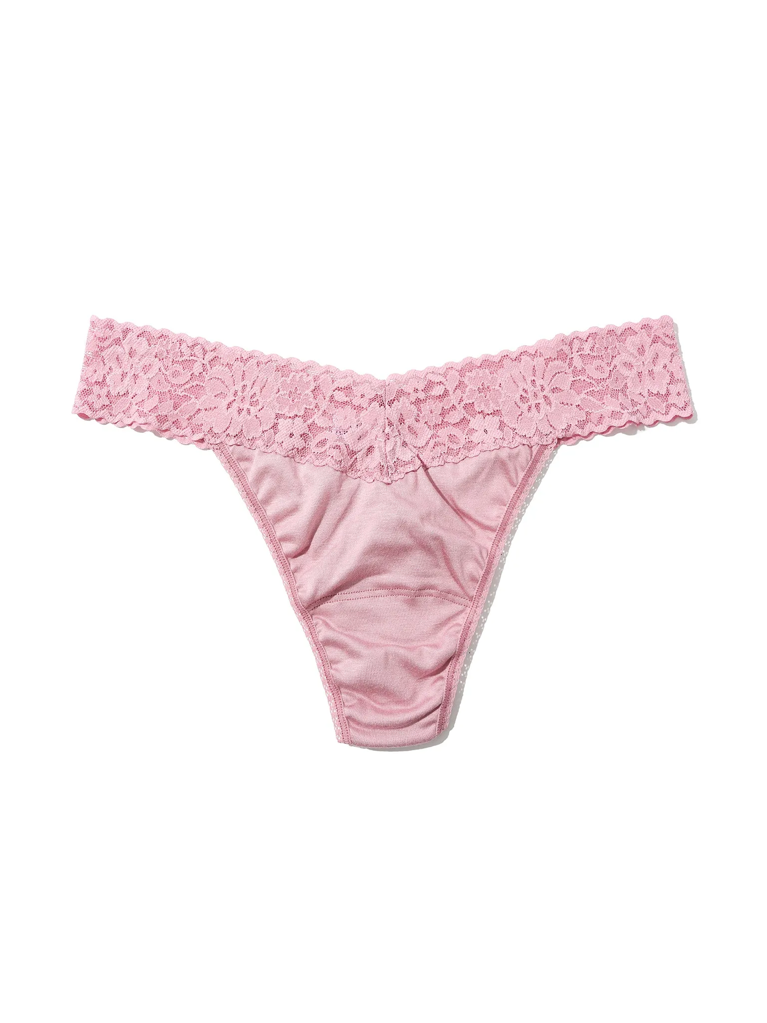 DreamEase™ Original Rise Thong Lavender Tea Pink sold by Hanky Panky product image thumbnail 2