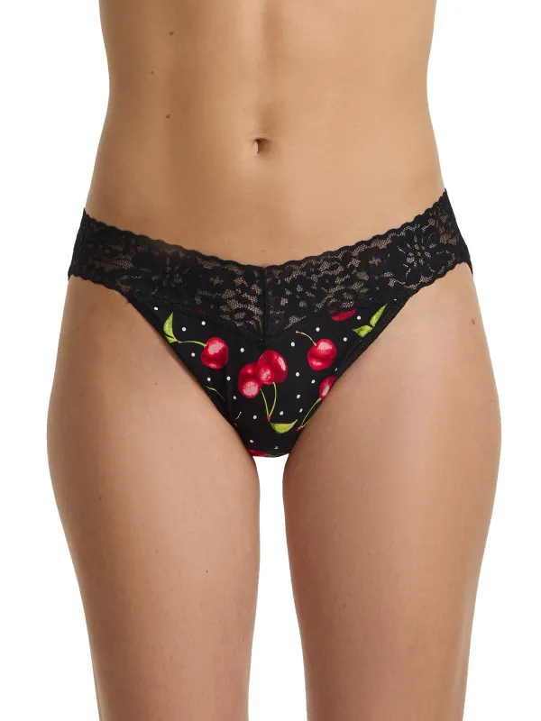 DreamEase™ Printed V-Kini Cherry Bomb sold by Hanky Panky