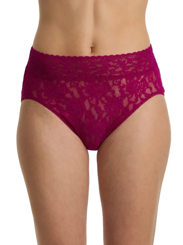 Signature Lace® French Brief From The Vine Red sold by Hanky Panky