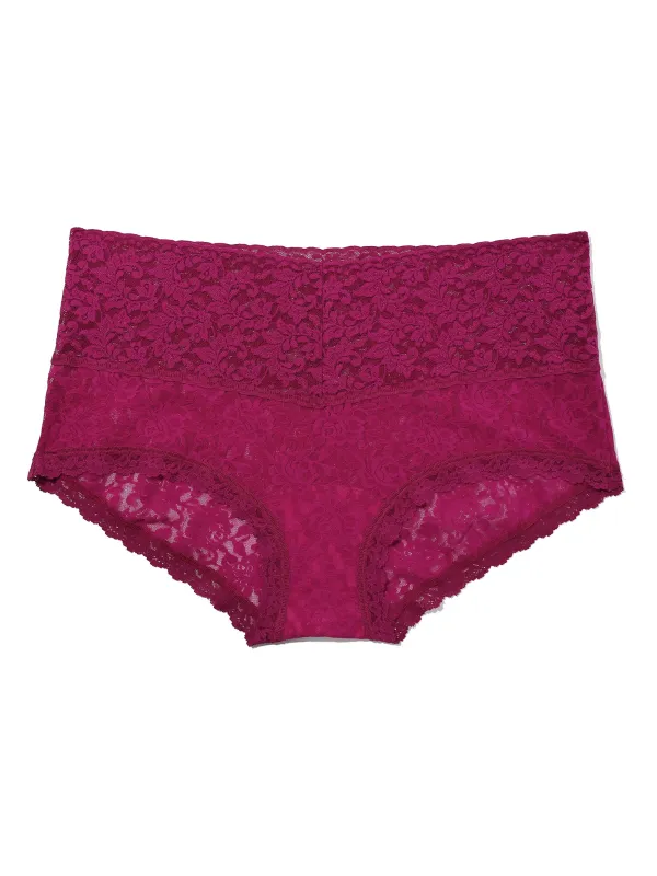 Plus Retro Boyshort From The Vine Red sold by Hanky Panky