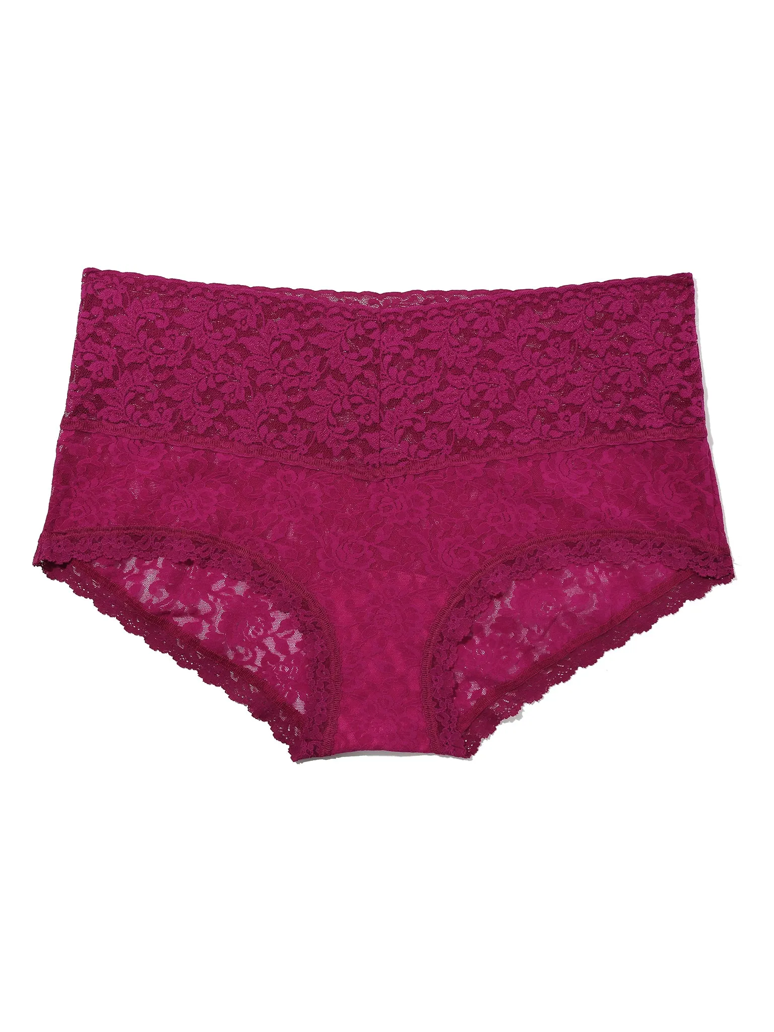 Plus Retro Boyshort From The Vine Red sold by Hanky Panky