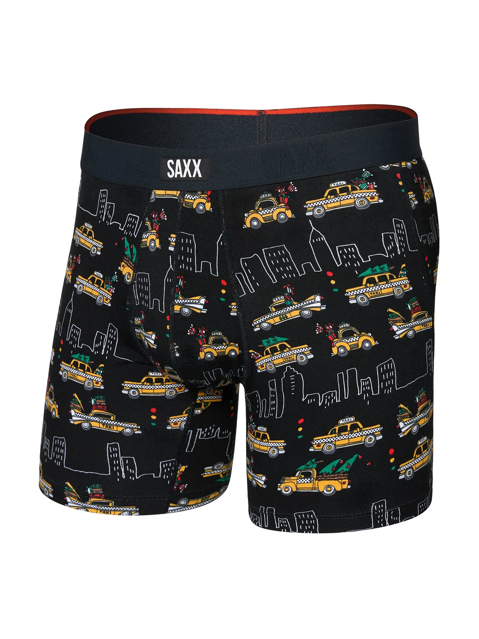 Signature Lace® Low Rise Thong And Saxx Super Soft Vibe Boxer Brief Hail The Holidays - Black sold by Hanky Panky product image thumbnail 2