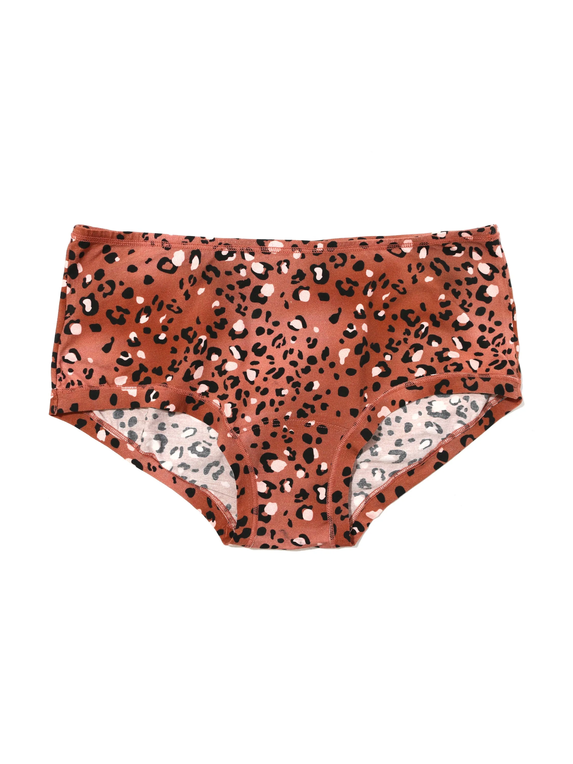 Printed PlayStretch™ Boyshort Wild Spots sold by Hanky Panky