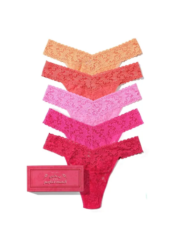 Signature Lace® Original Rise Matchbox 5 Pack Sale sold by Hanky Panky