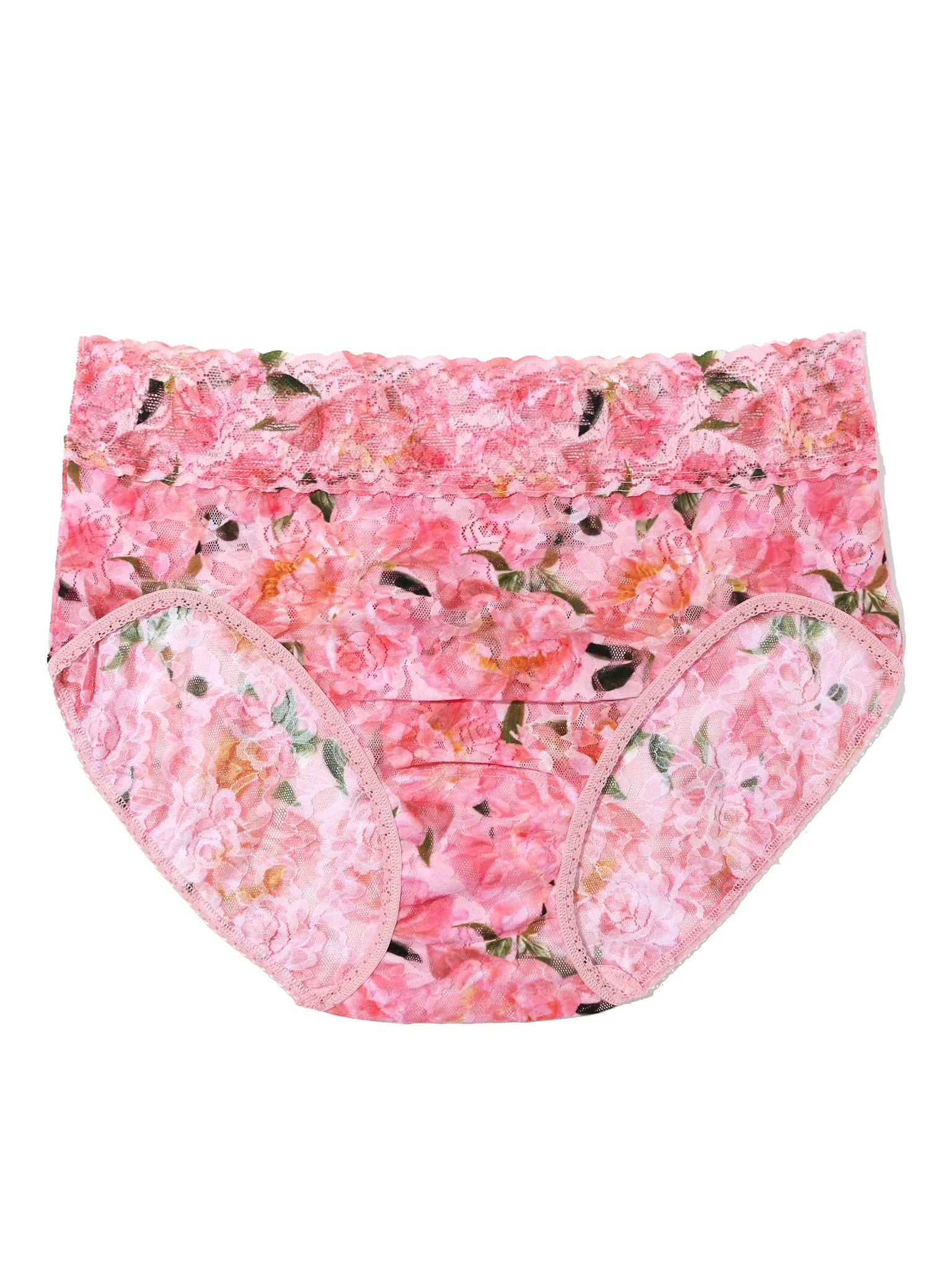 Printed Signature Lace® French Brief Dancing Petals Pink sold by Hanky Panky product image thumbnail 4