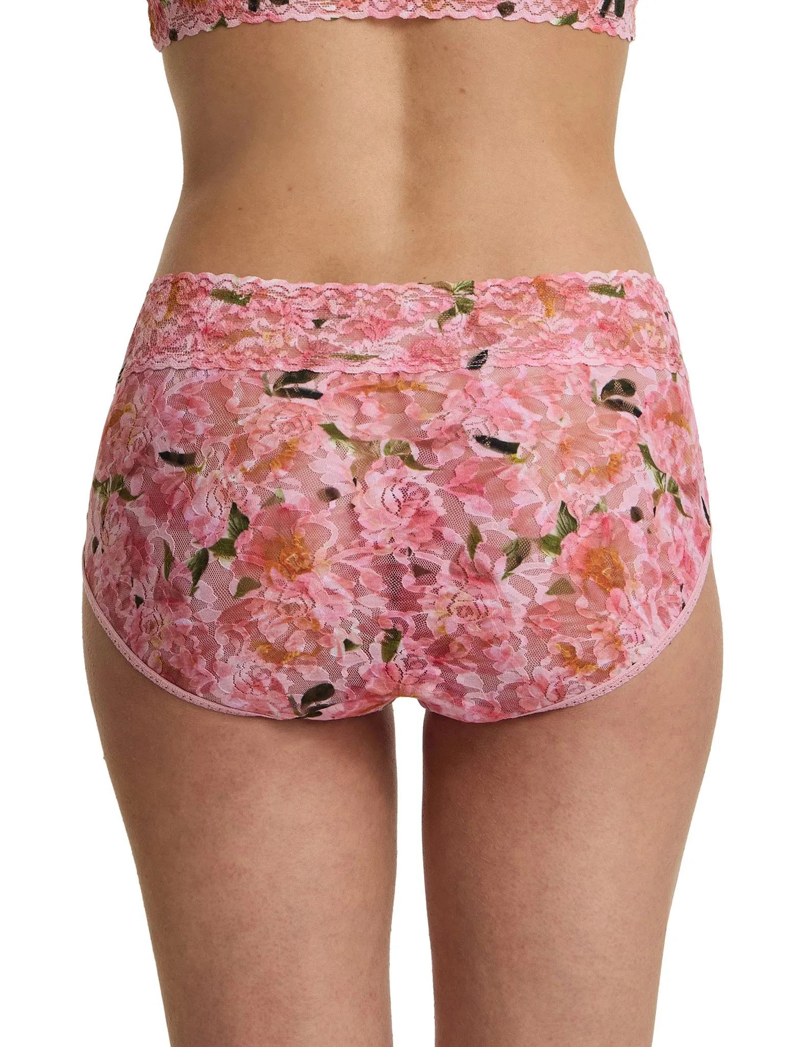 Printed Signature Lace® French Brief Dancing Petals Pink sold by Hanky Panky product image thumbnail 3