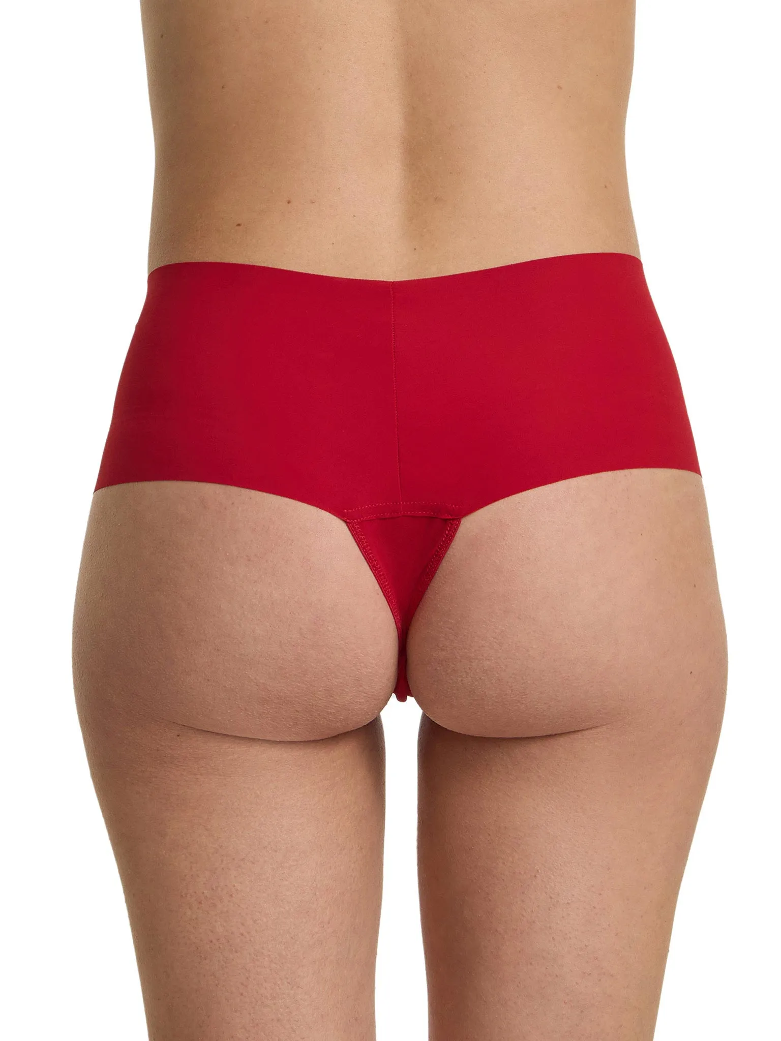 BreatheSoft™ High Rise Thong Cherryade Red sold by Hanky Panky product image thumbnail 2