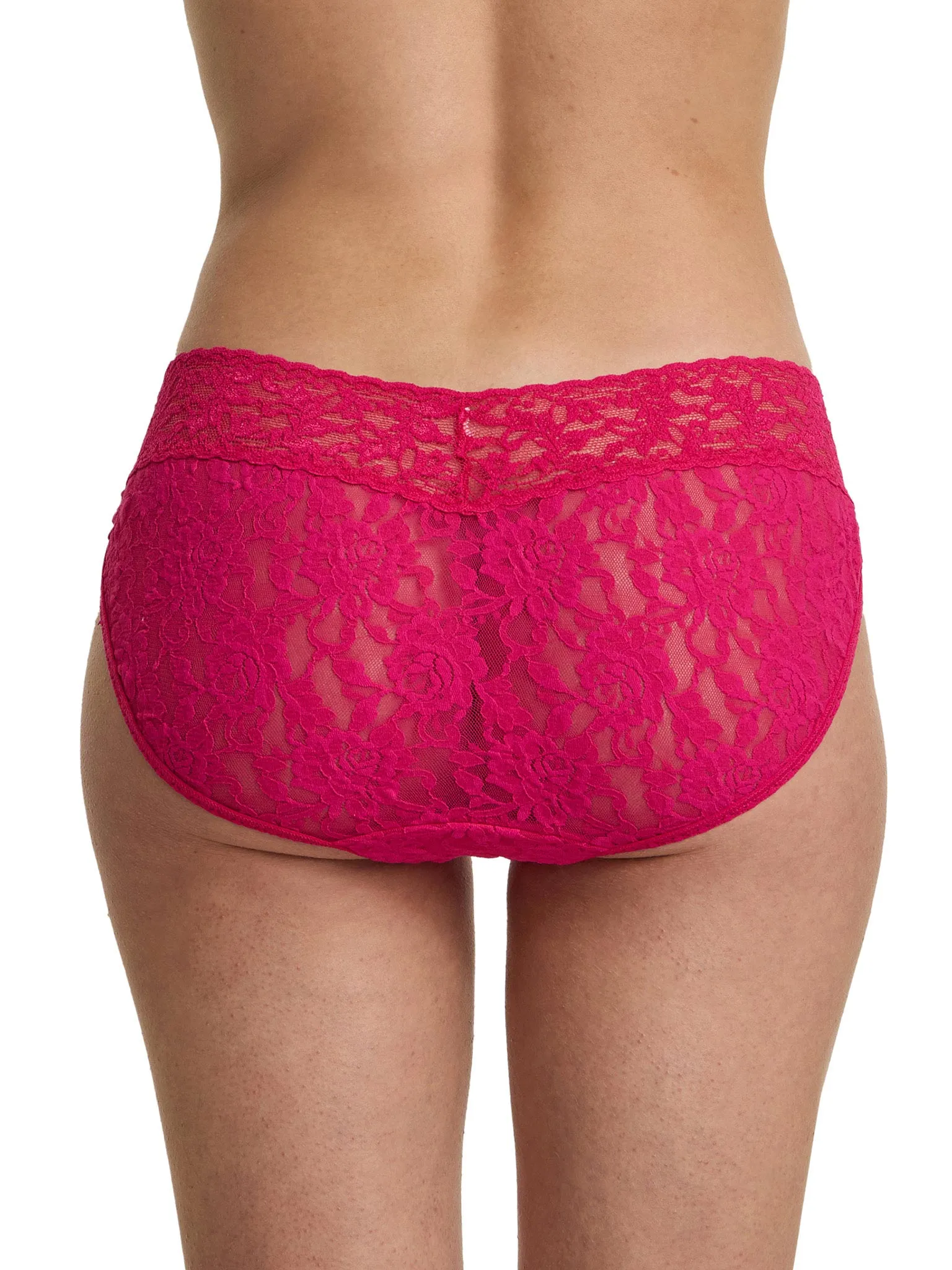 Signature Lace® V-Kini Sealed With A Kiss Pink sold by Hanky Panky product image thumbnail 3