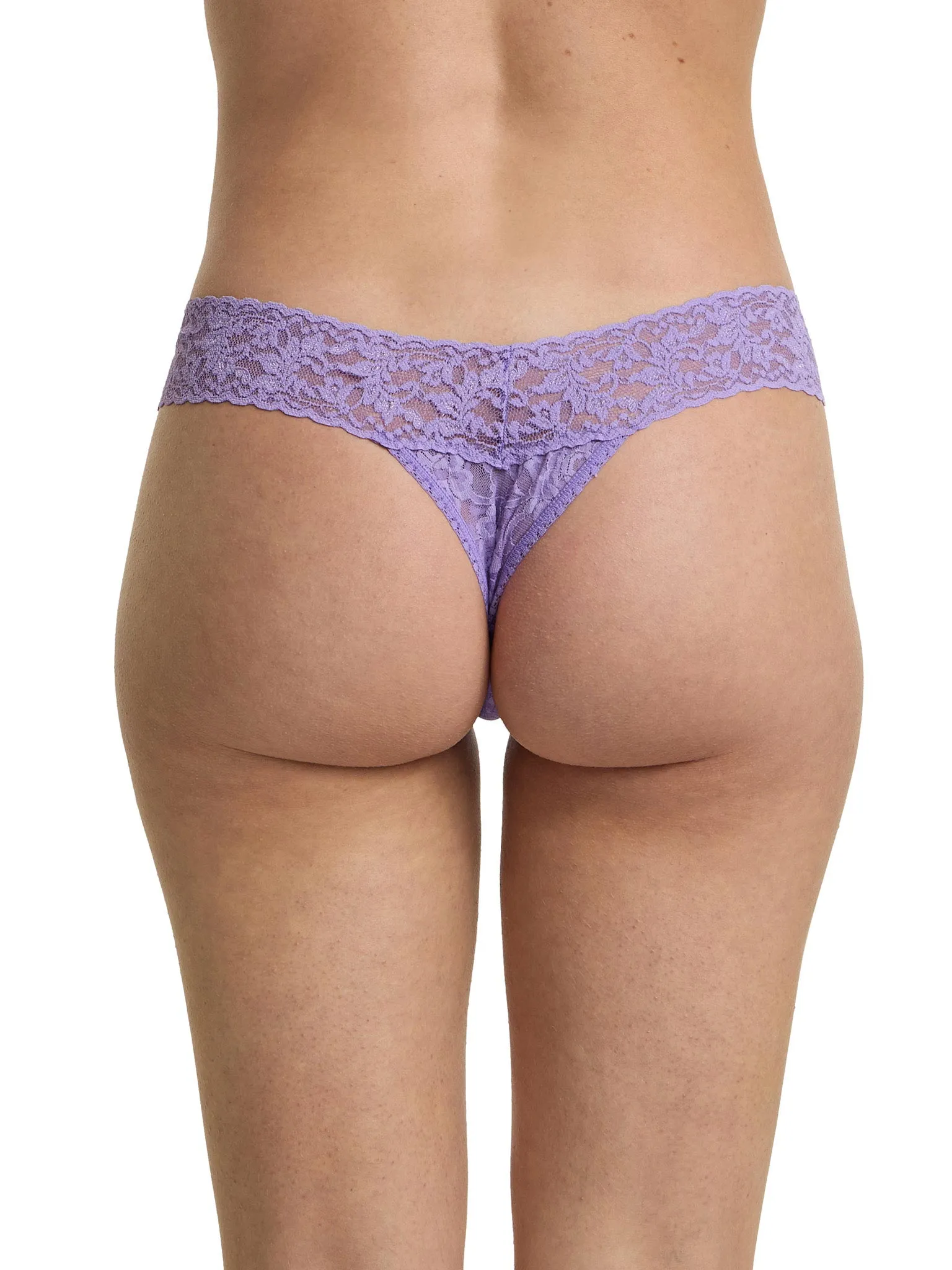 4911® Signature Lace® Low Rise Thong Love Potion Purple sold by Hanky Panky product image thumbnail 2