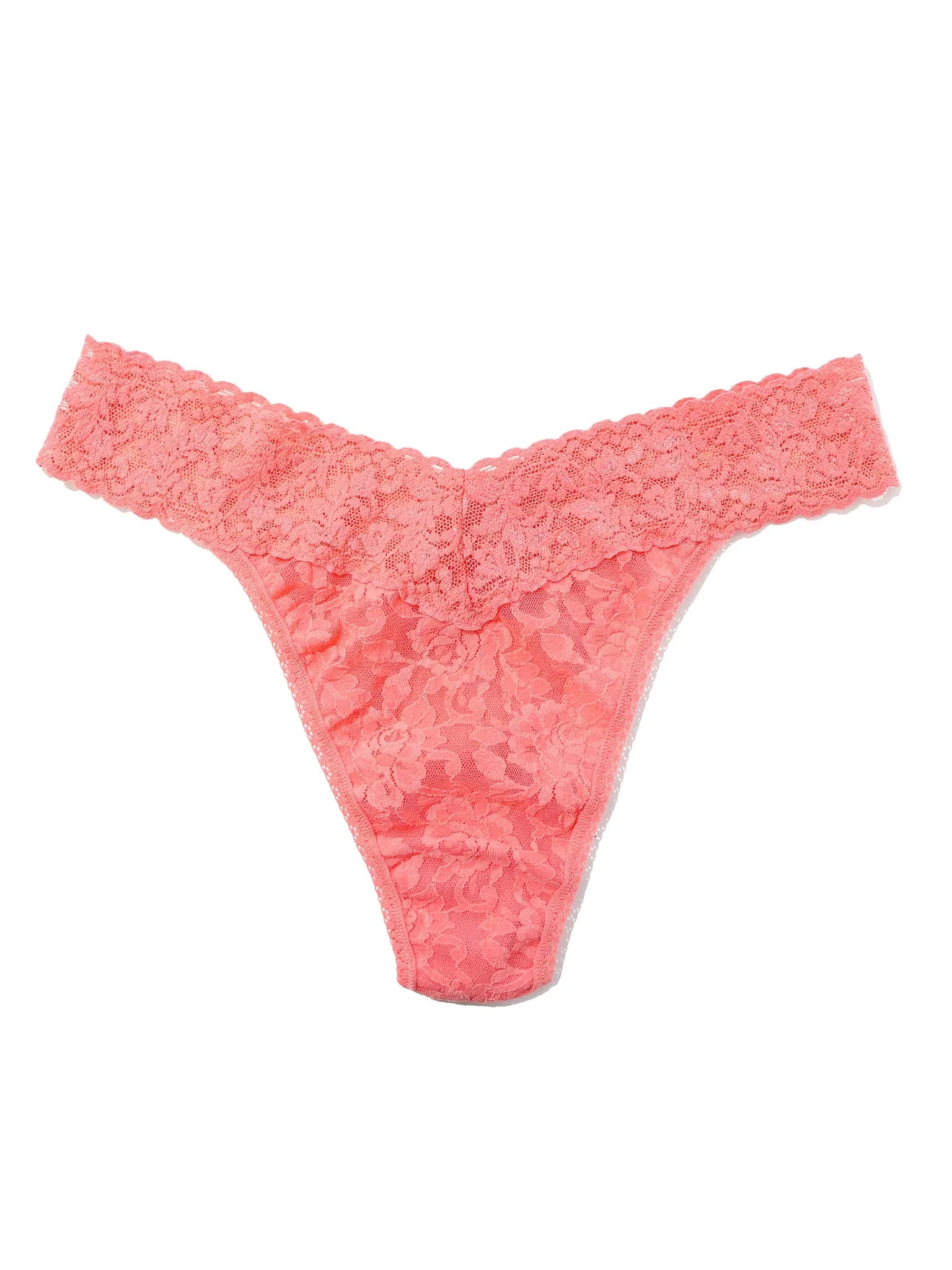 Signature Lace® Original Rise Thong Paloma Pink sold by Hanky Panky product image thumbnail 2