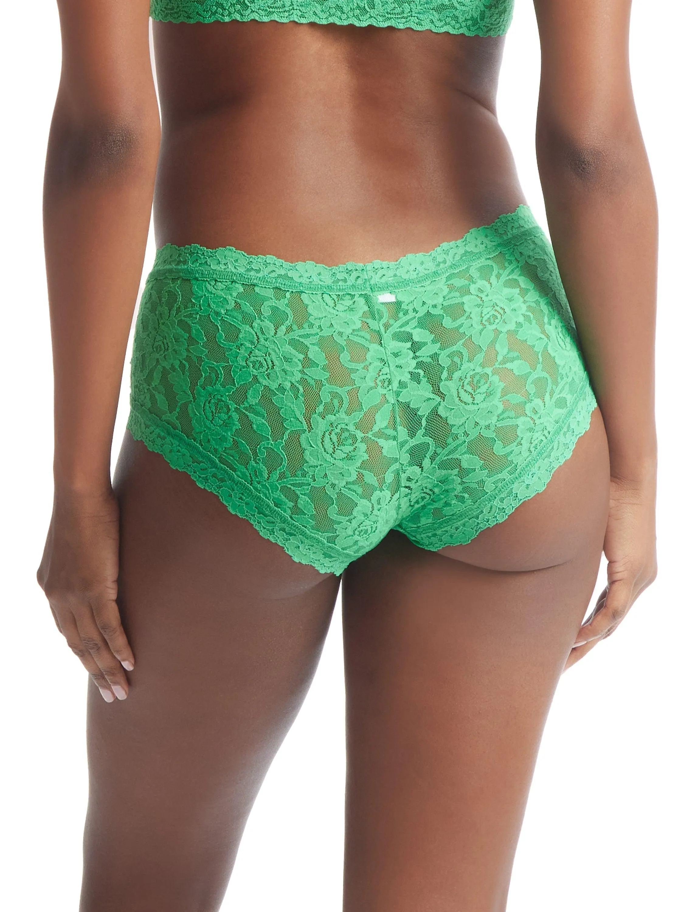 Signature Lace Boyshort Retrospective Green Sale sold by Hanky Panky product image thumbnail 2