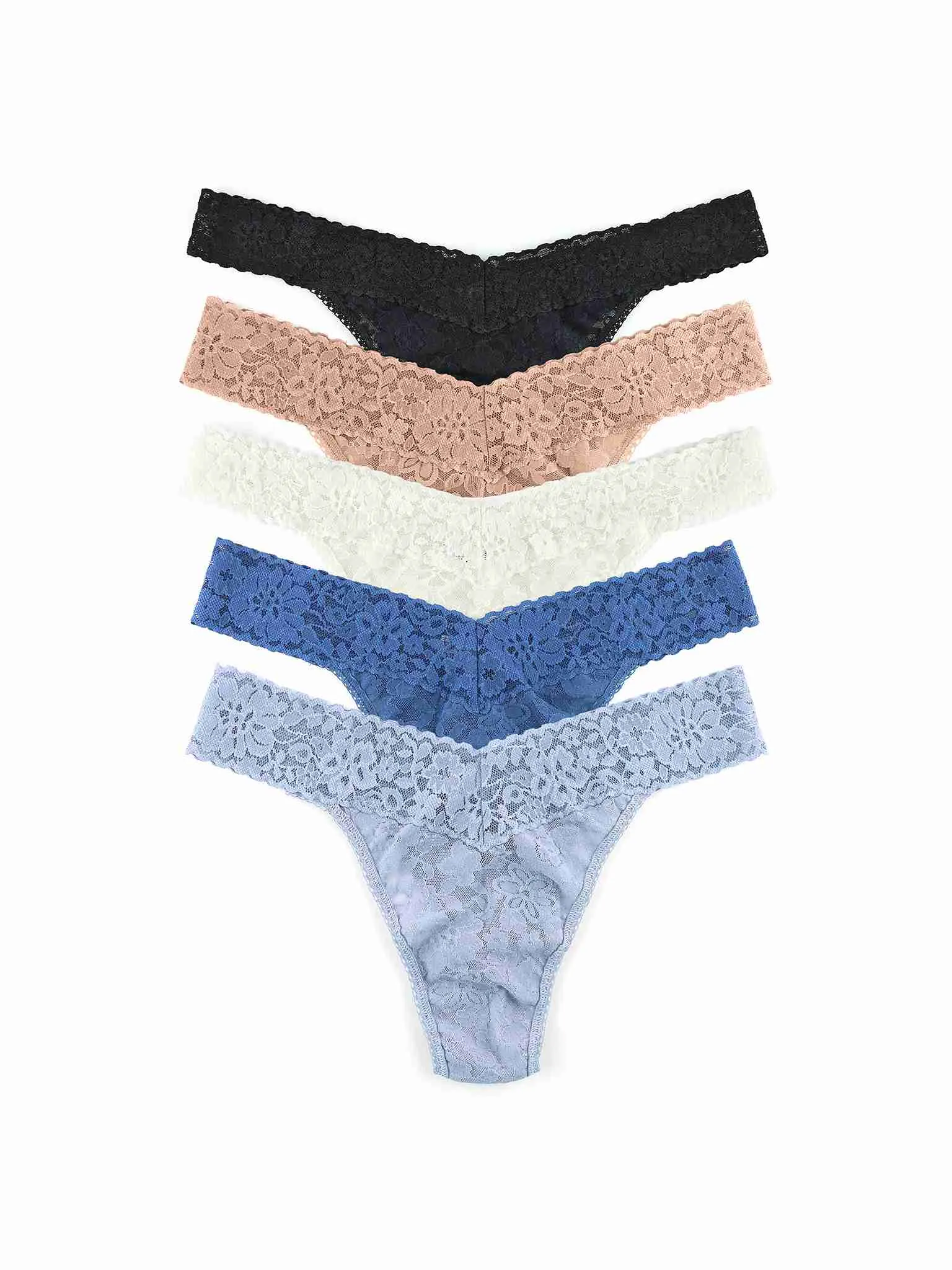 5 Pack Daily Lace® Original Rise Earthy Neutrals Sale sold by Hanky Panky