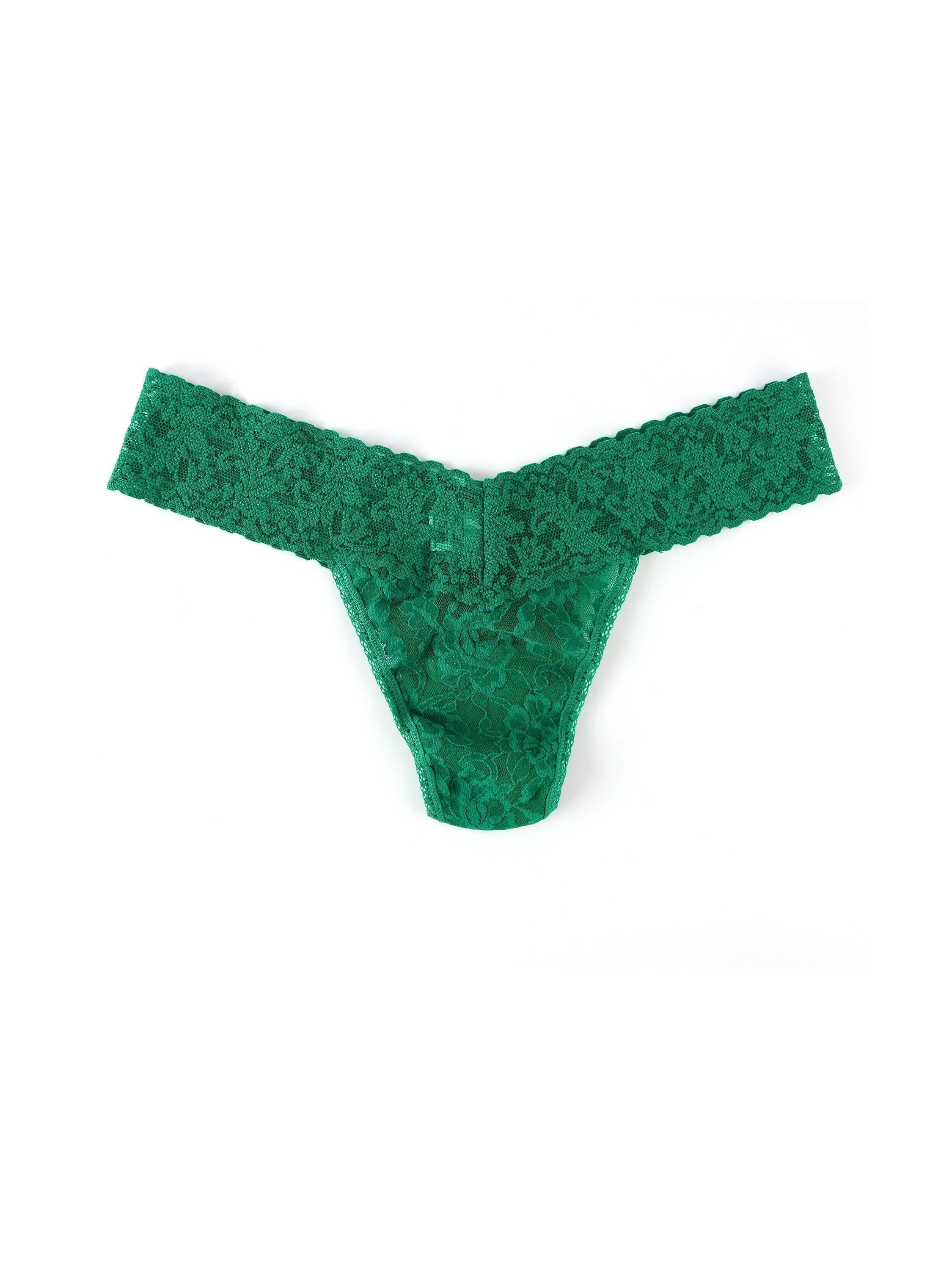Signature Lace Low Rise Thong sold by Hanky Panky product image thumbnail 5