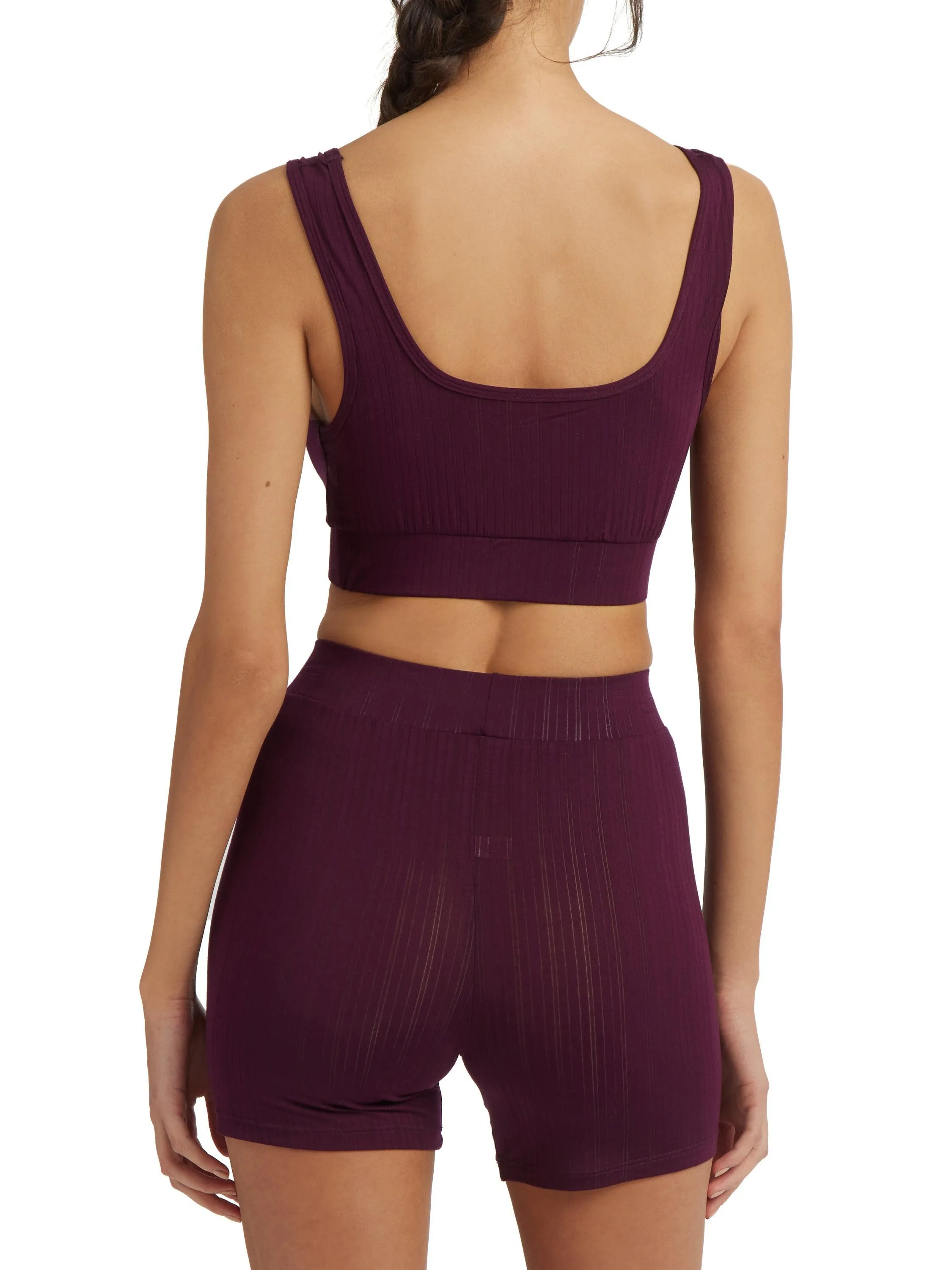 MellowLuxe™ Lounge Bralette Dried Cherry Red Sale sold by Hanky Panky product image thumbnail 5