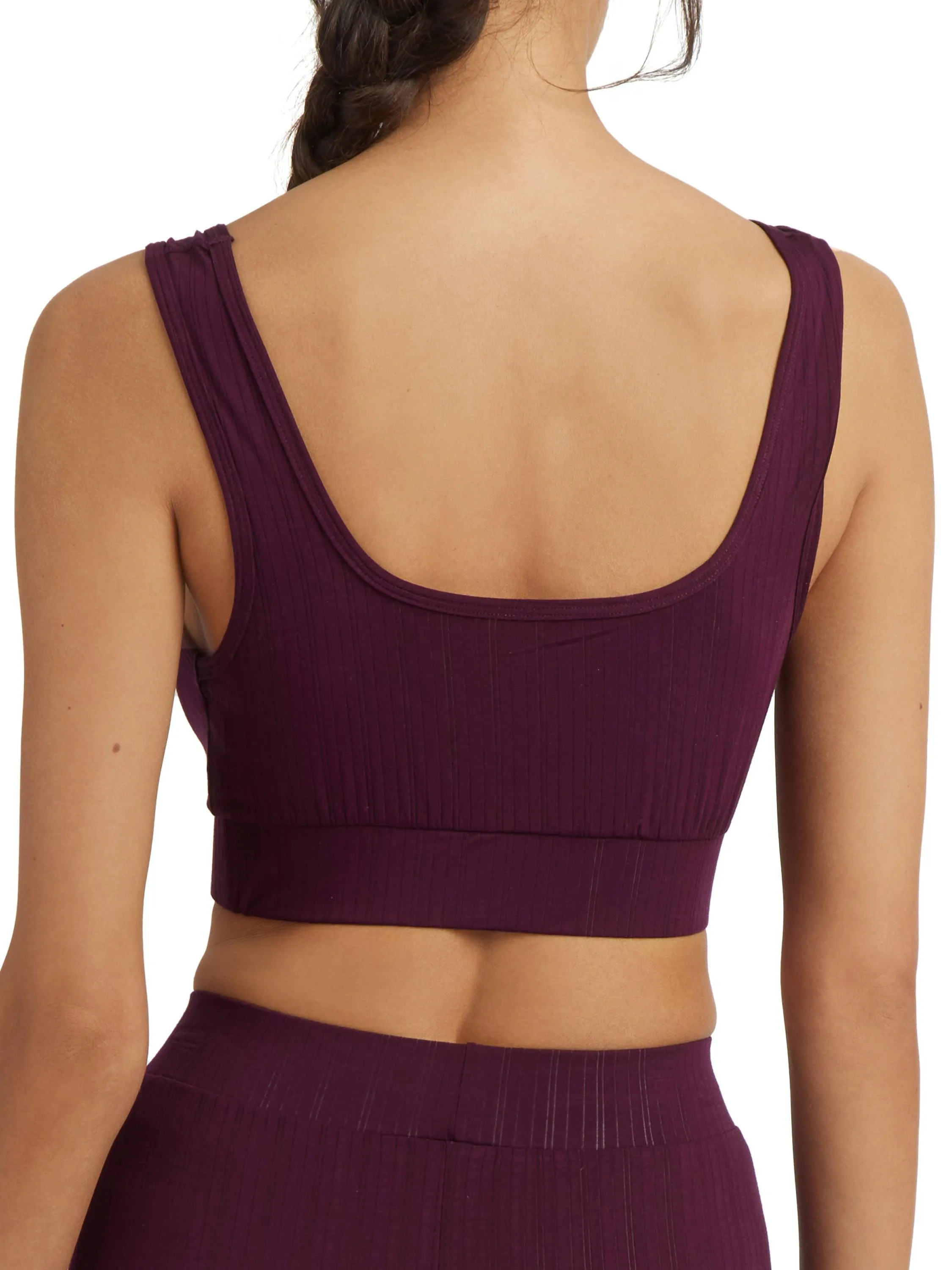 MellowLuxe™ Lounge Bralette Dried Cherry Red Sale sold by Hanky Panky product image thumbnail 3