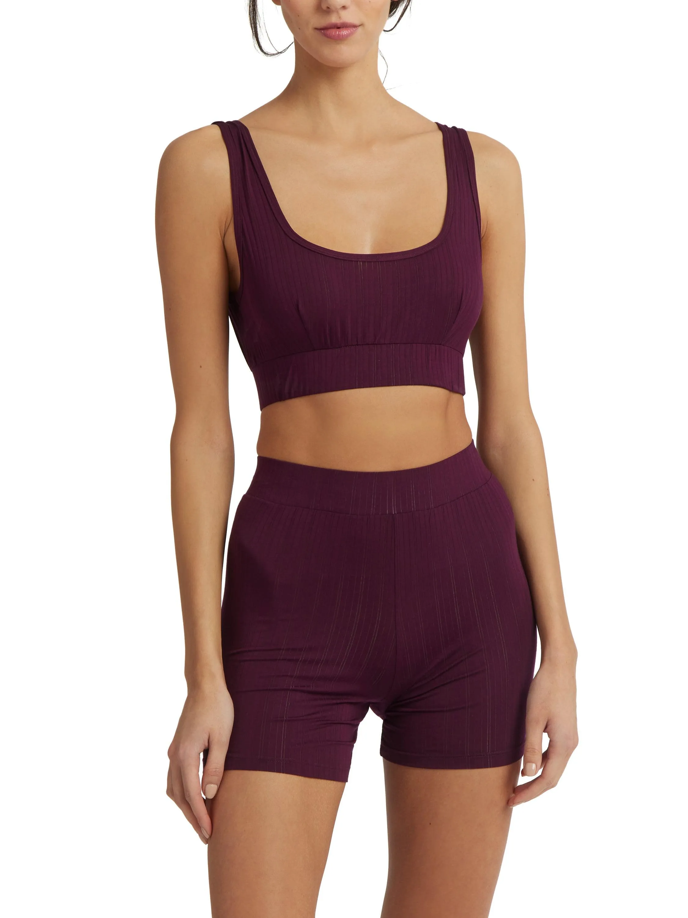 MellowLuxe™ Lounge Bralette Dried Cherry Red Sale sold by Hanky Panky product image thumbnail 4