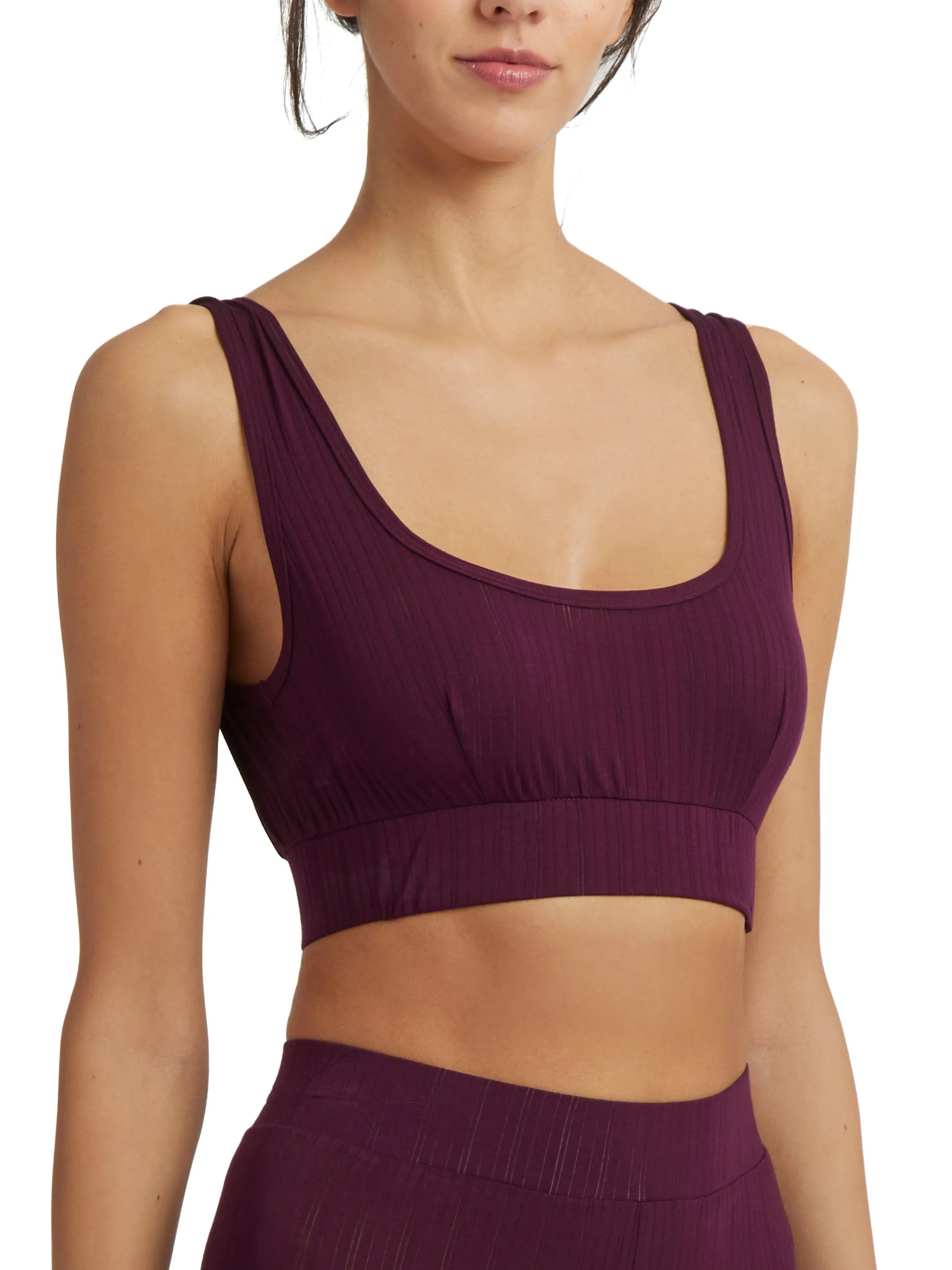 MellowLuxe™ Lounge Bralette Dried Cherry Red Sale sold by Hanky Panky product image thumbnail 2