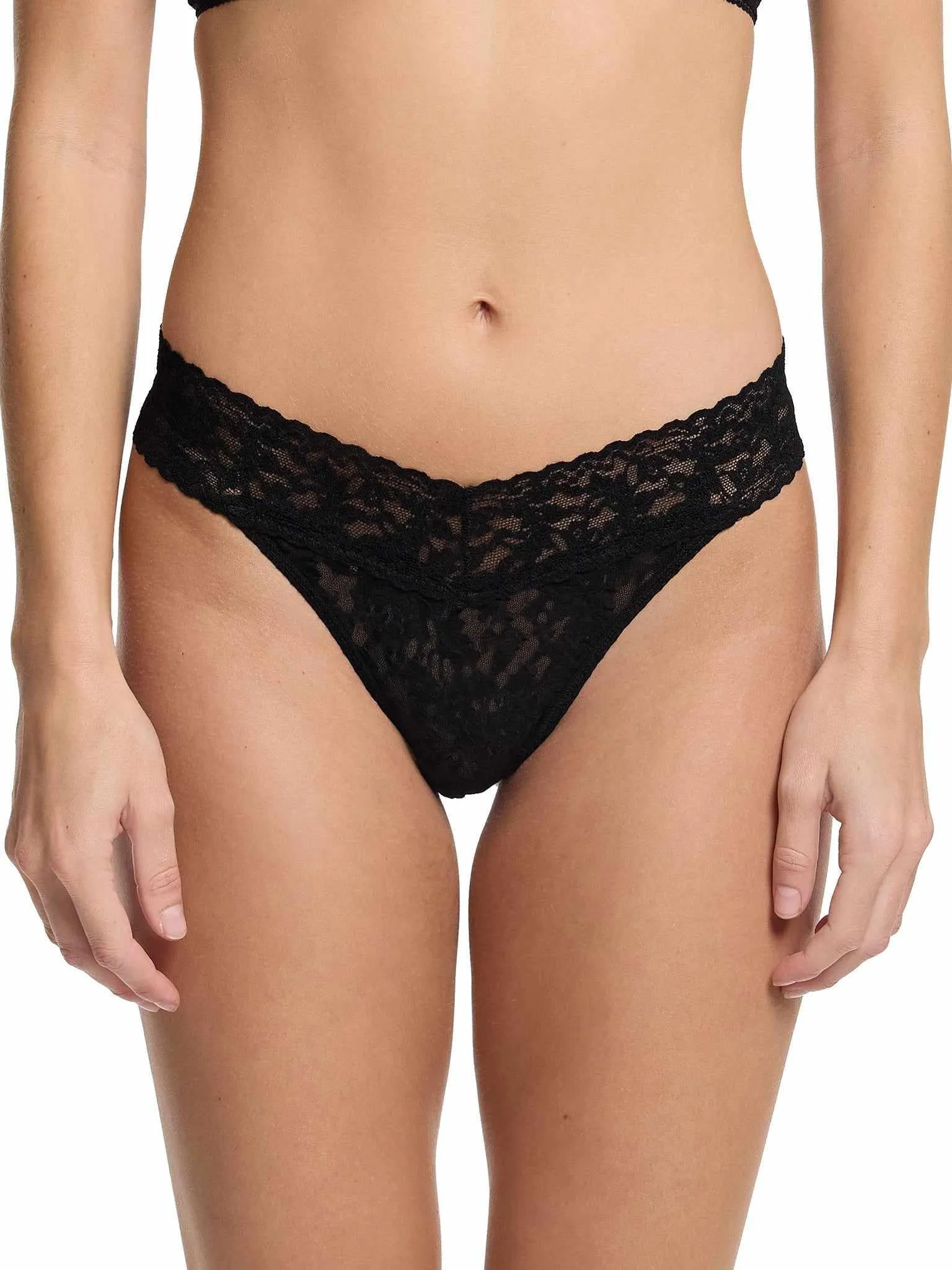 3 Pack Signature Lace® Original Rise Thongs sold by Hanky Panky product image thumbnail 2