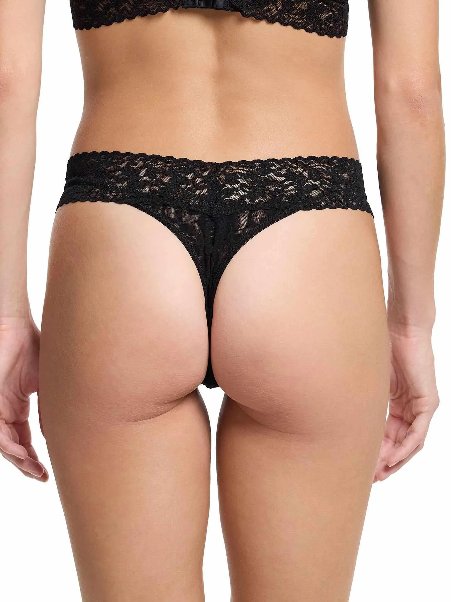 3 Pack Signature Lace® Original Rise Thongs sold by Hanky Panky product image thumbnail 3