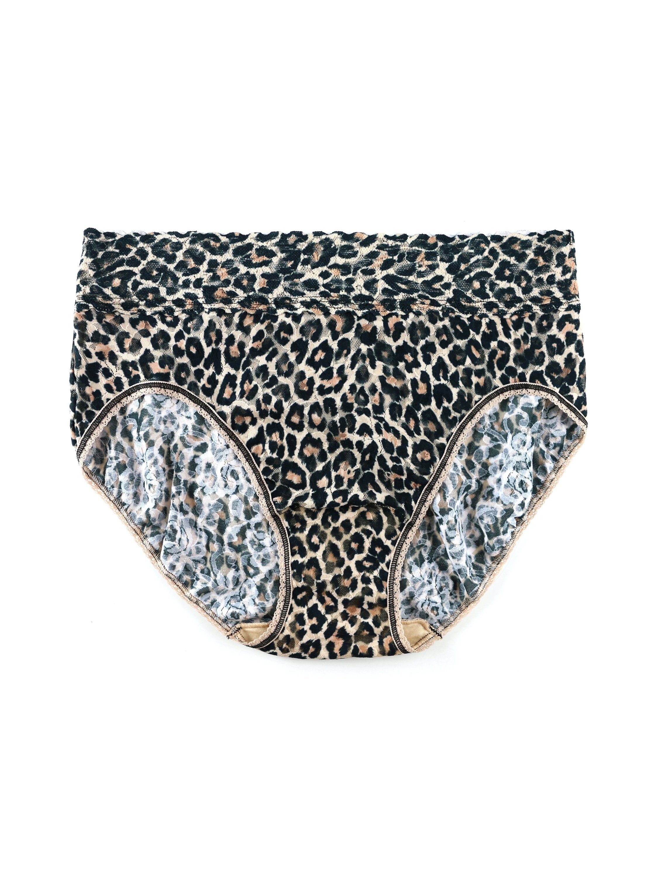 Printed Signature Lace French Brief sold by Hanky Panky