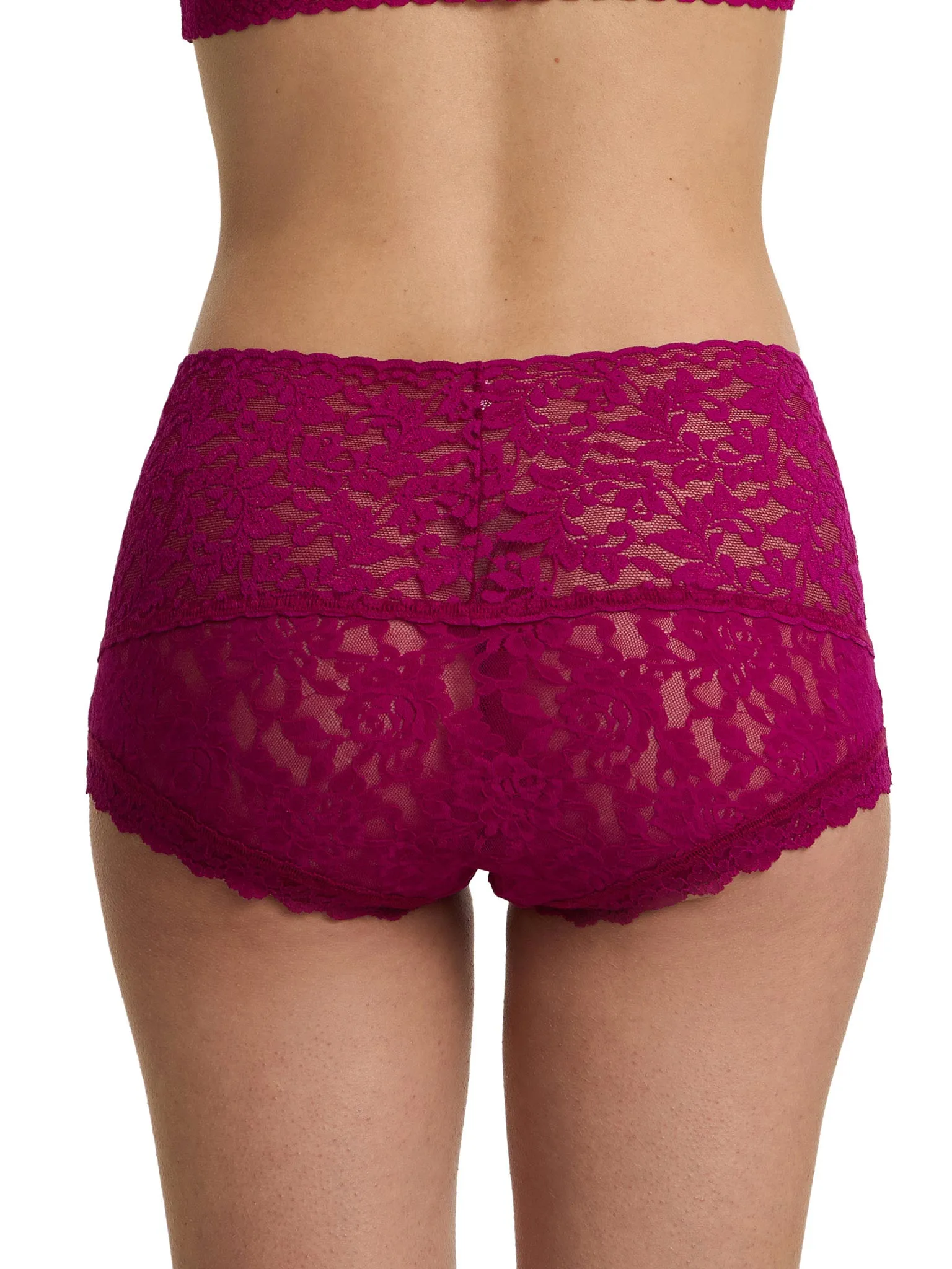 Retro Boyshort From The Vine Red sold by Hanky Panky product image thumbnail 2