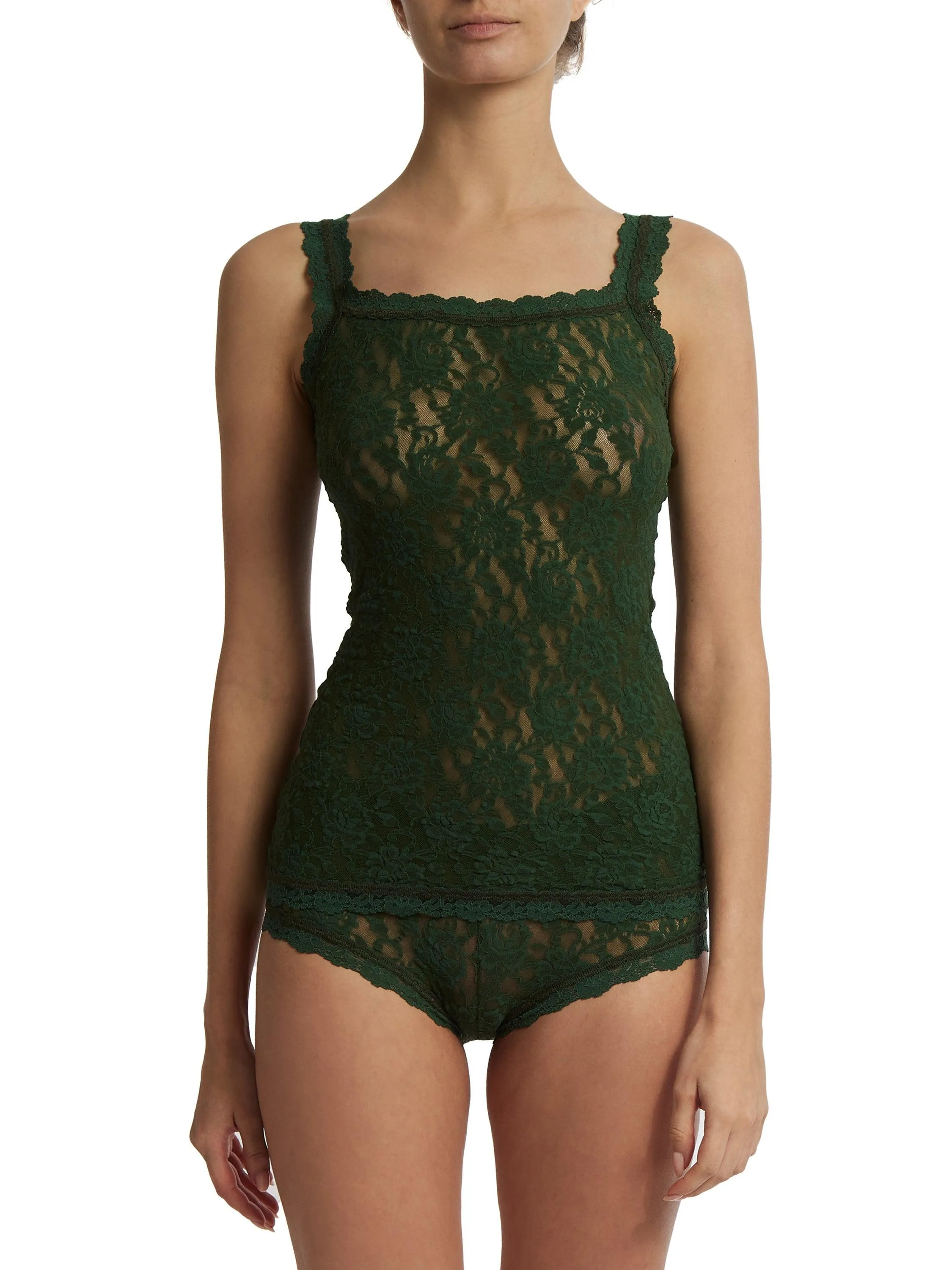Signature Lace Boyshort Vines Green Sale sold by Hanky Panky product image thumbnail 4