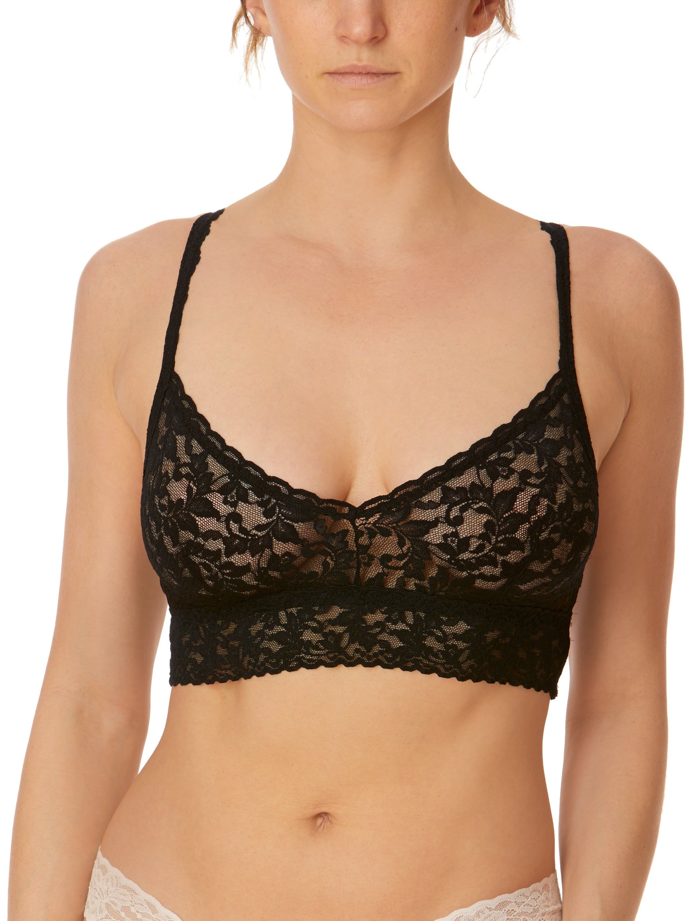 V-Neck Retro Lace Bralette sold by Hanky Panky product image thumbnail 2