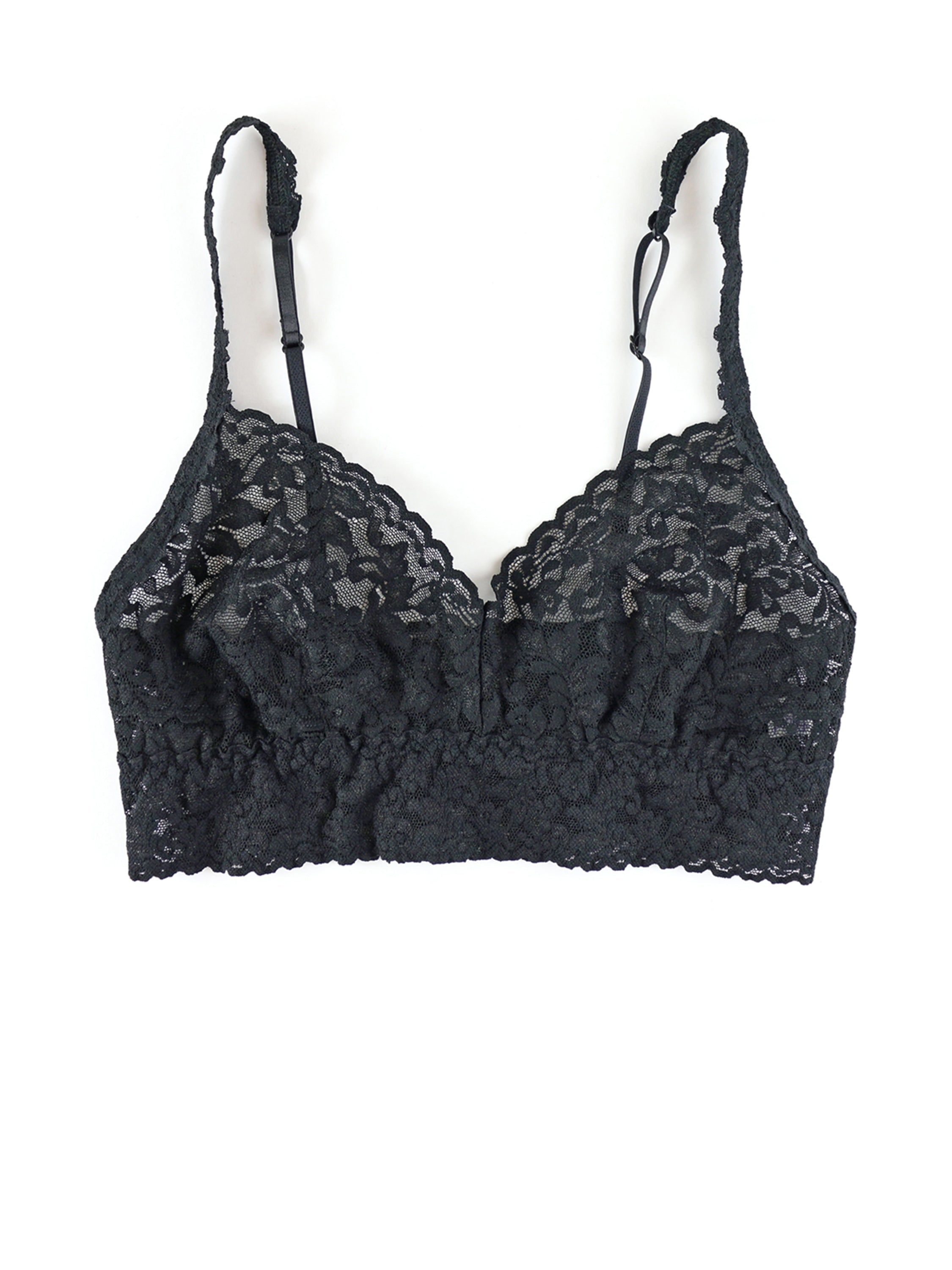 V-Neck Retro Lace Bralette sold by Hanky Panky
