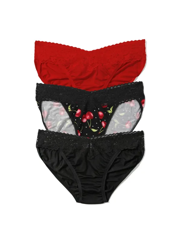 DreamEase™ V-kini 3 Pack Valentine Mix Sale sold by Hanky Panky