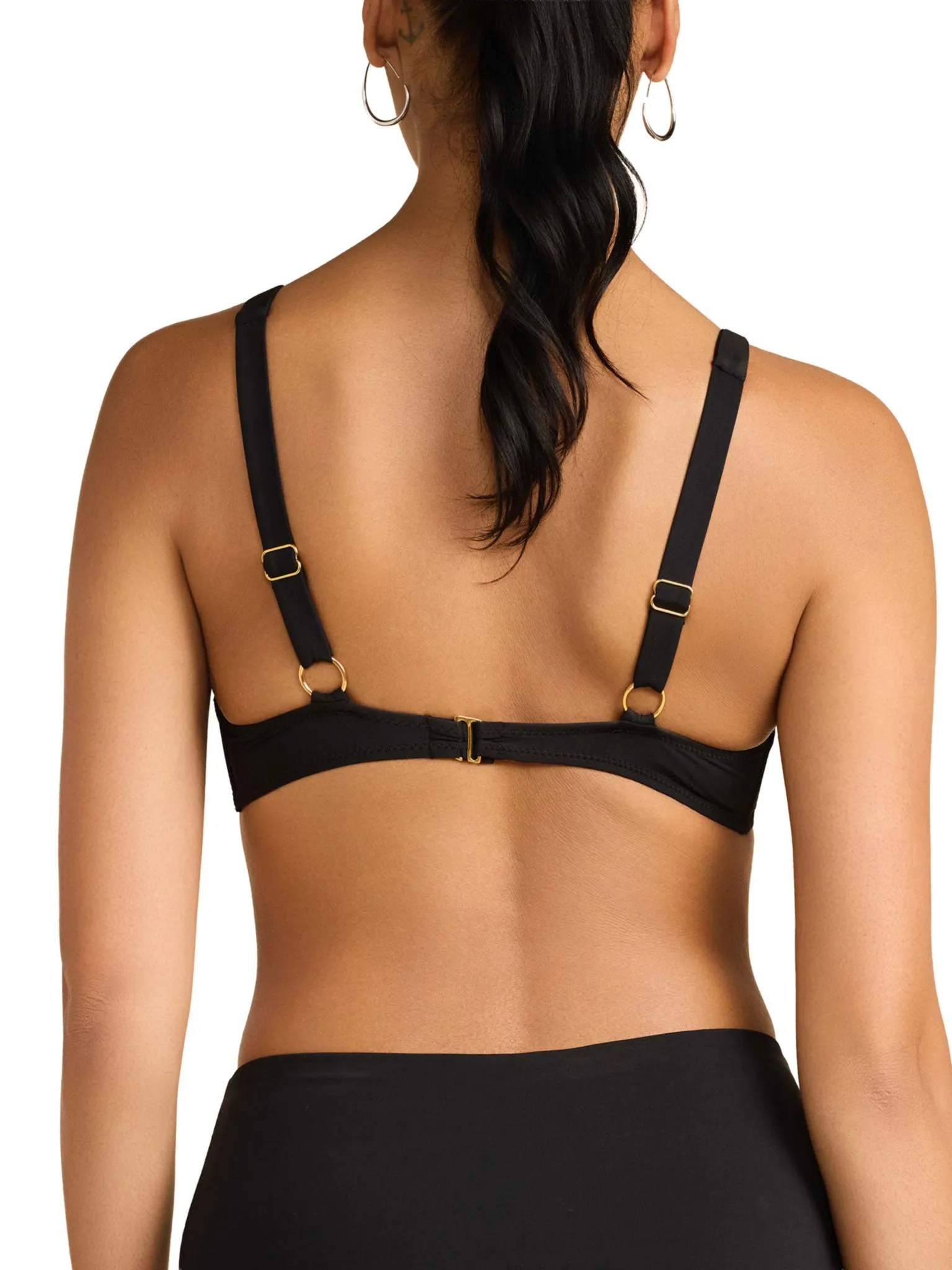 Swim Triangle Bralette Top Black sold by Hanky Panky product image thumbnail 3